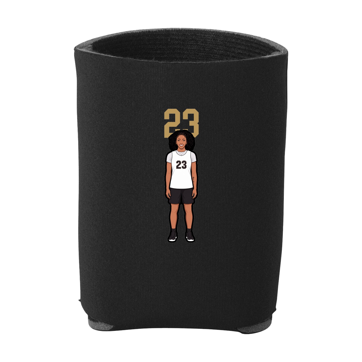 Can Holder — Number Top in Black
