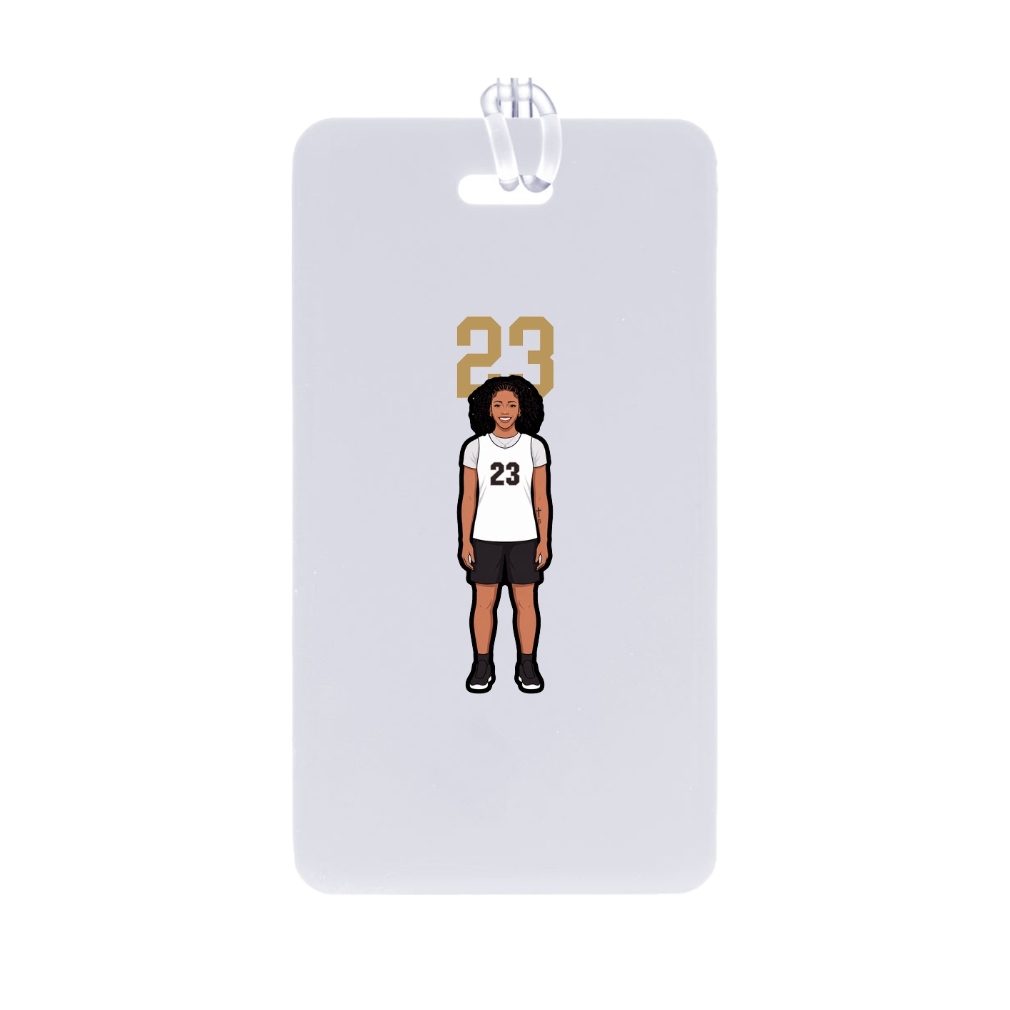 Bag Tag — Number Top in Classic
