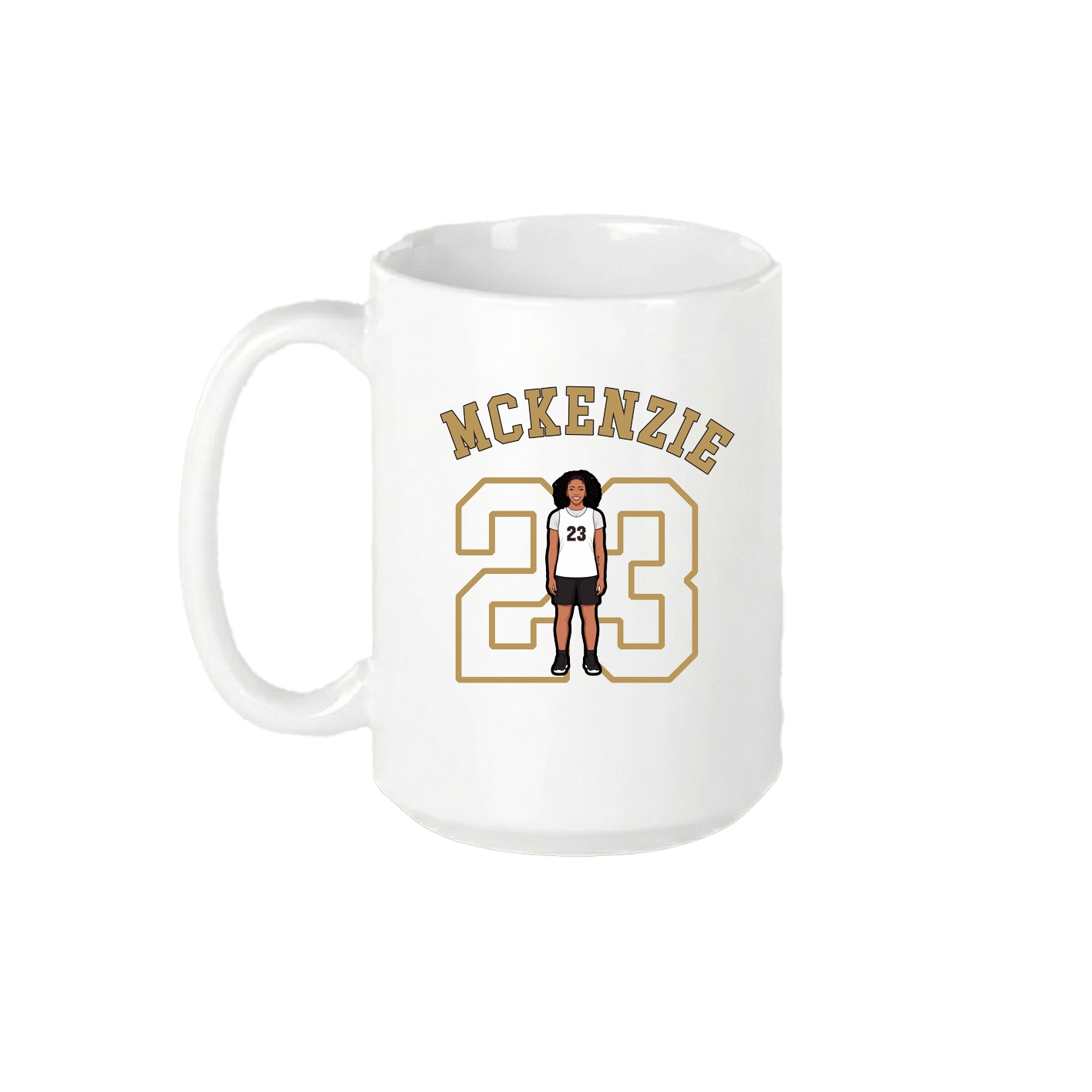 15oz Coffee Mug — Shirsey Arch in White