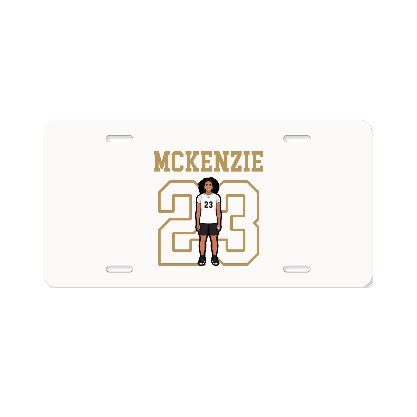 License Plate — Shirsey in Classic