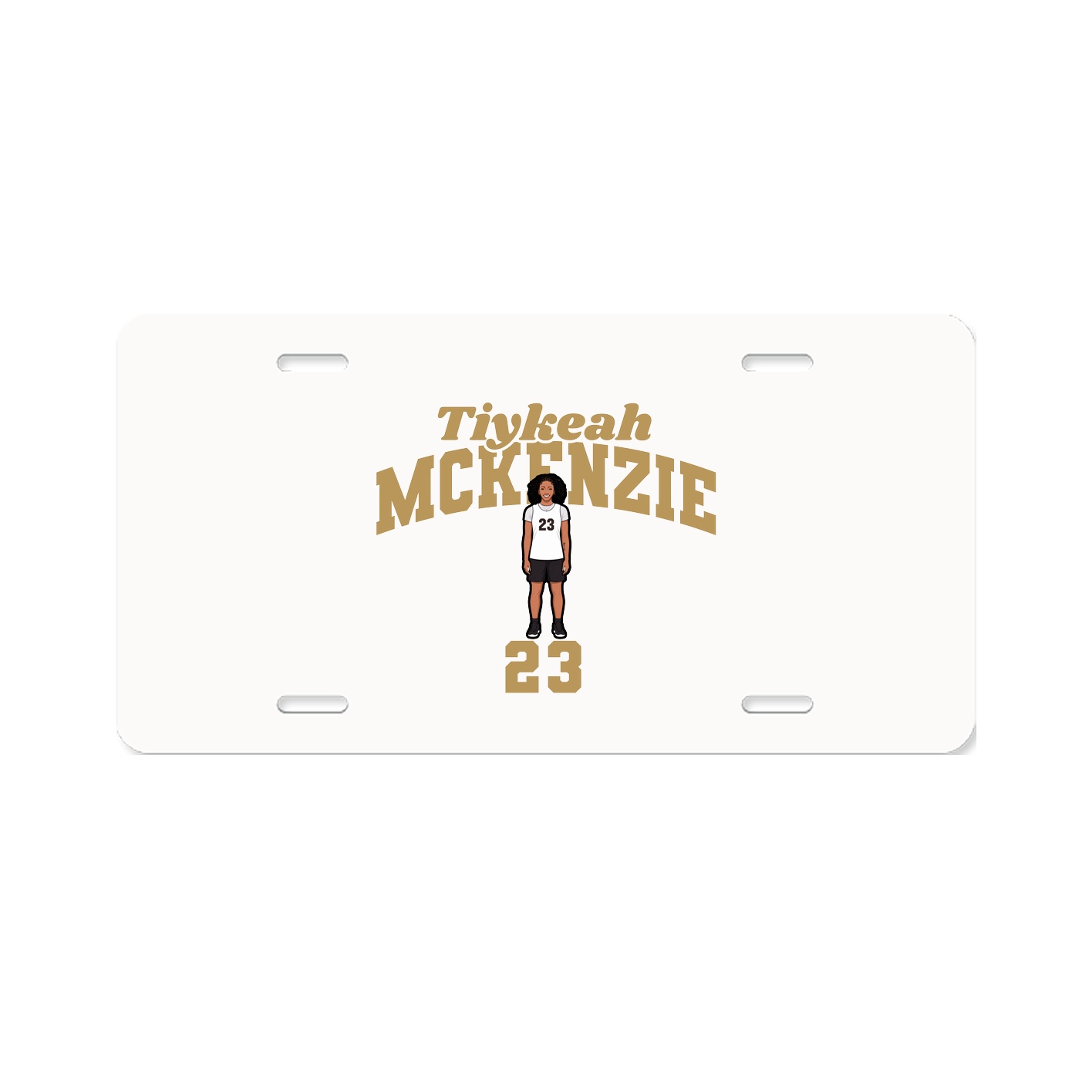 License Plate — Signature Arch in Classic
