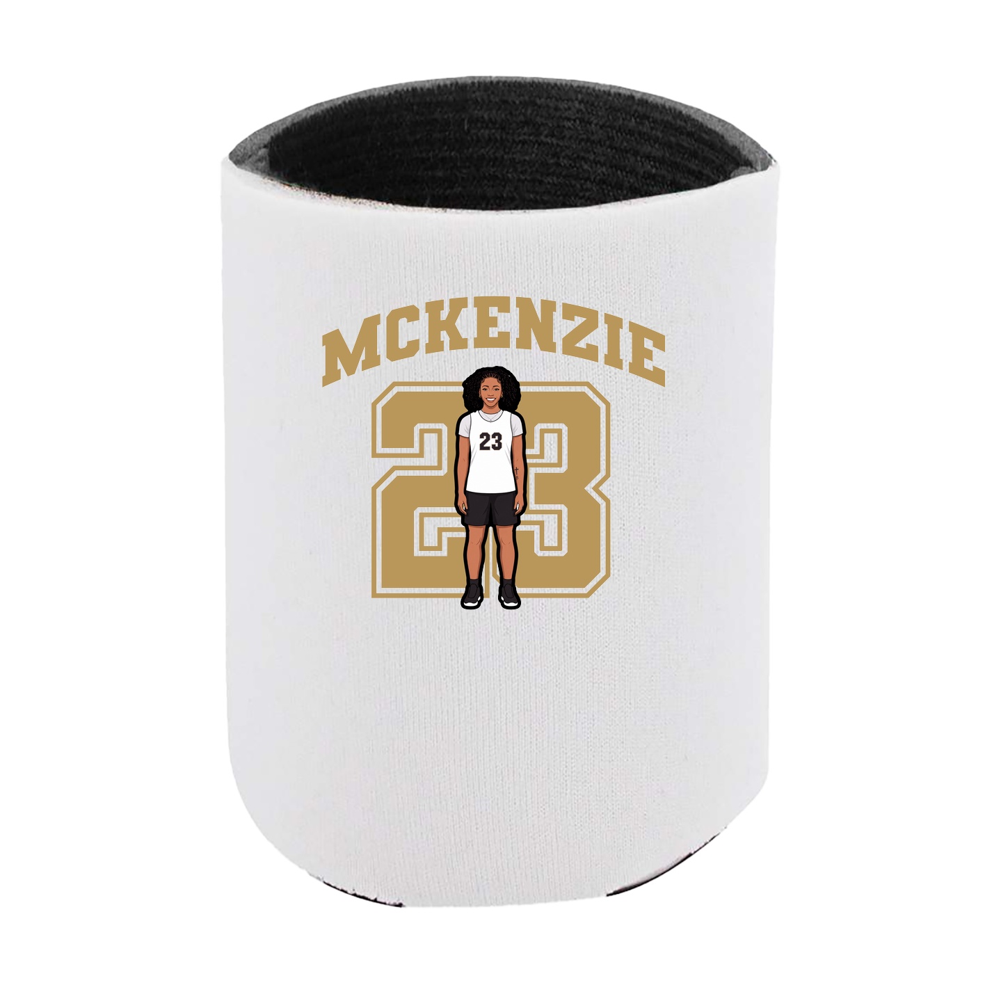Can Holder — Number in White