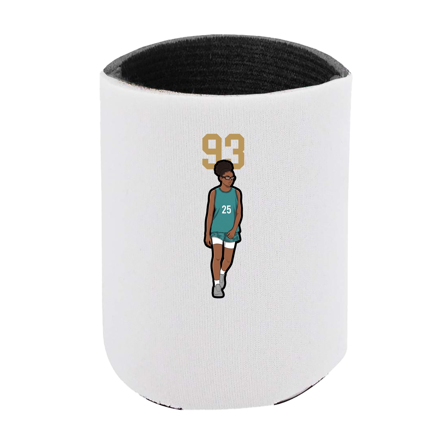 Can Holder — Number Top in White