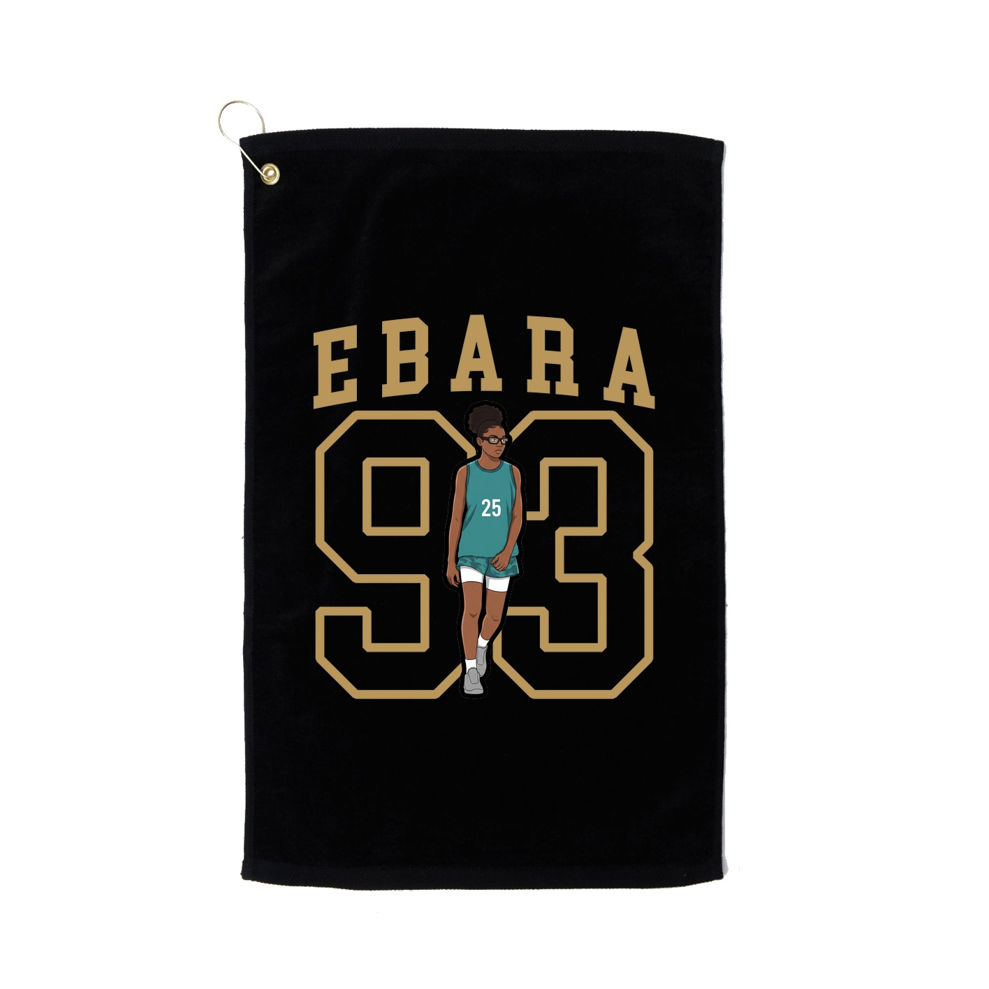 Golf Towel — Shirsey in Black