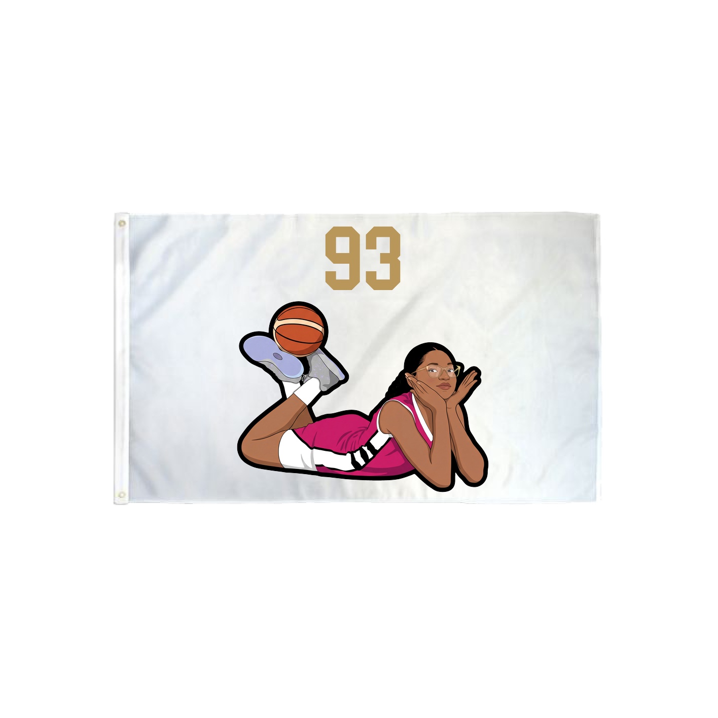 3x5 Flag — Number Top in Classic
