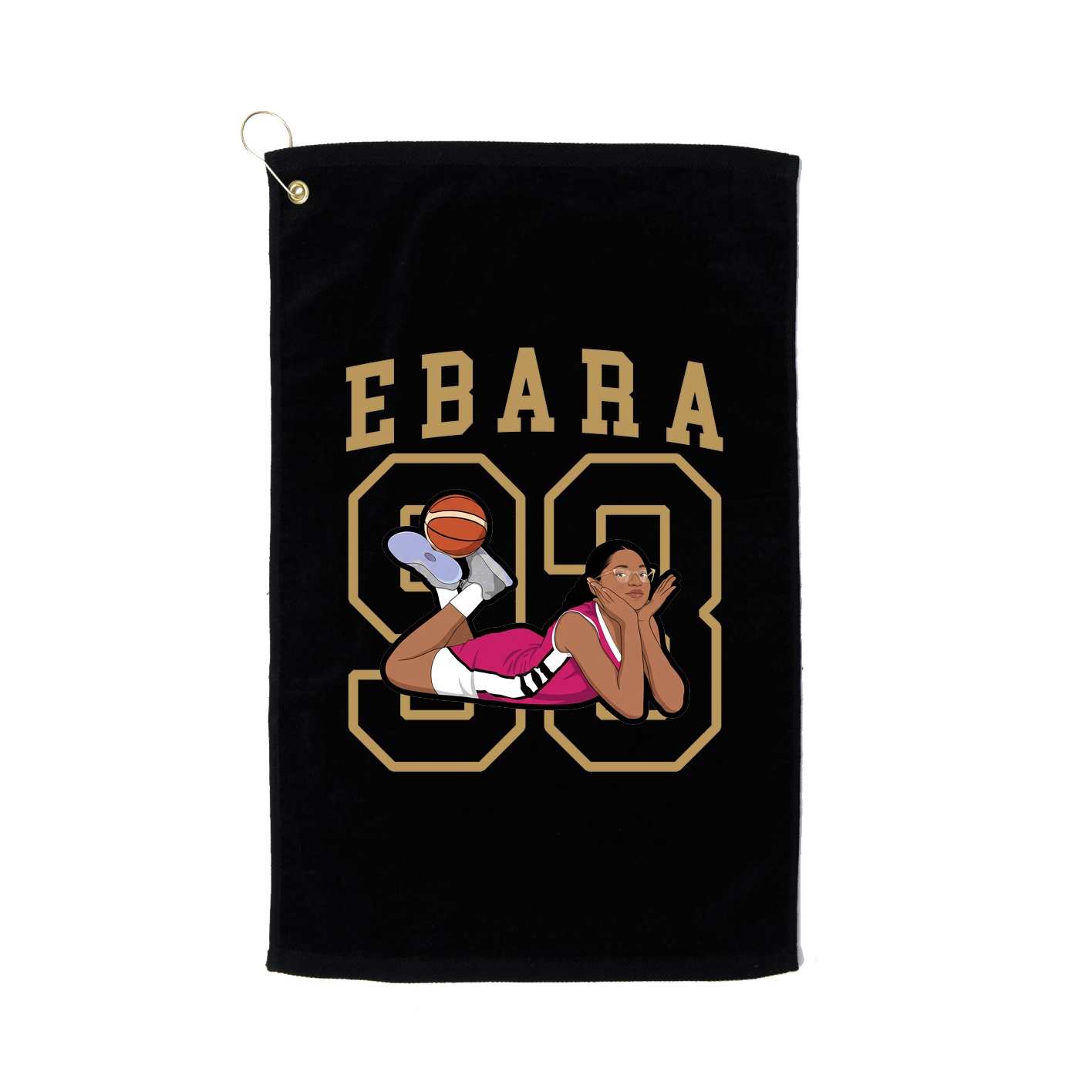 Golf Towel — Shirsey in Black