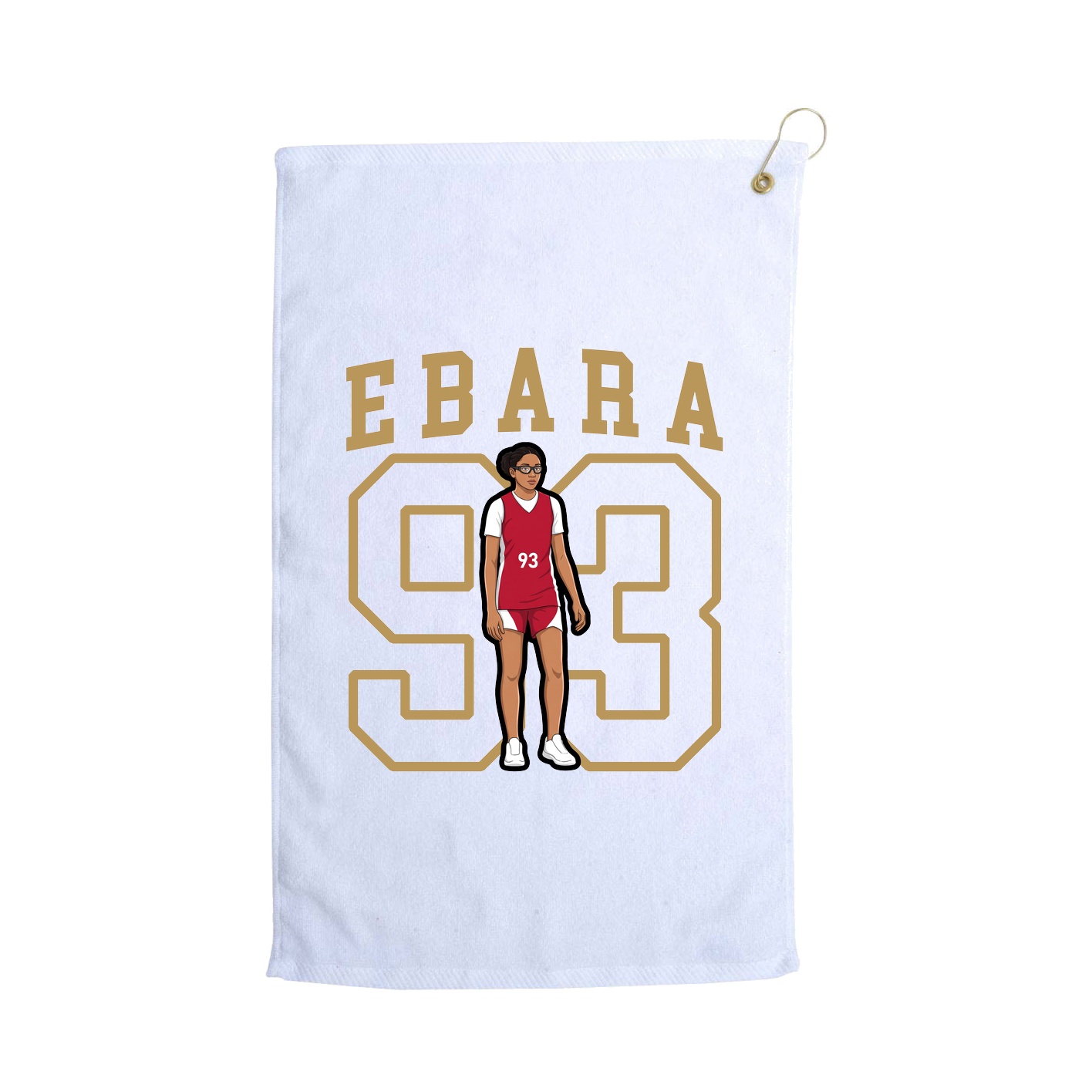 Golf Towel — Shirsey in White