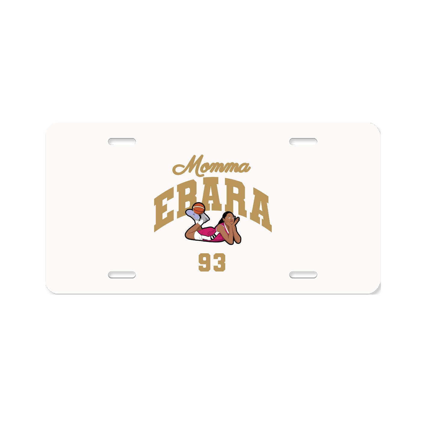 License Plate — Mothers Day Arch in Classic