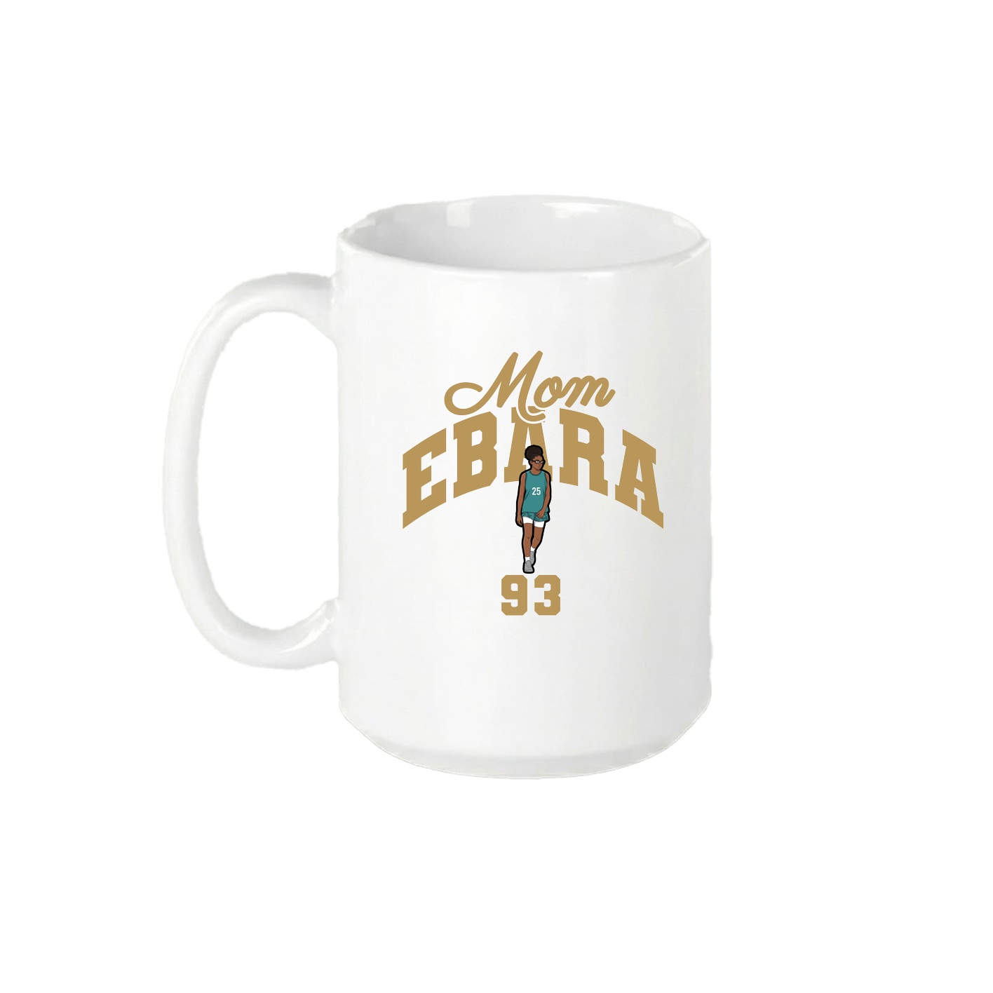 15oz Coffee Mug — Mothers Day Arch in White