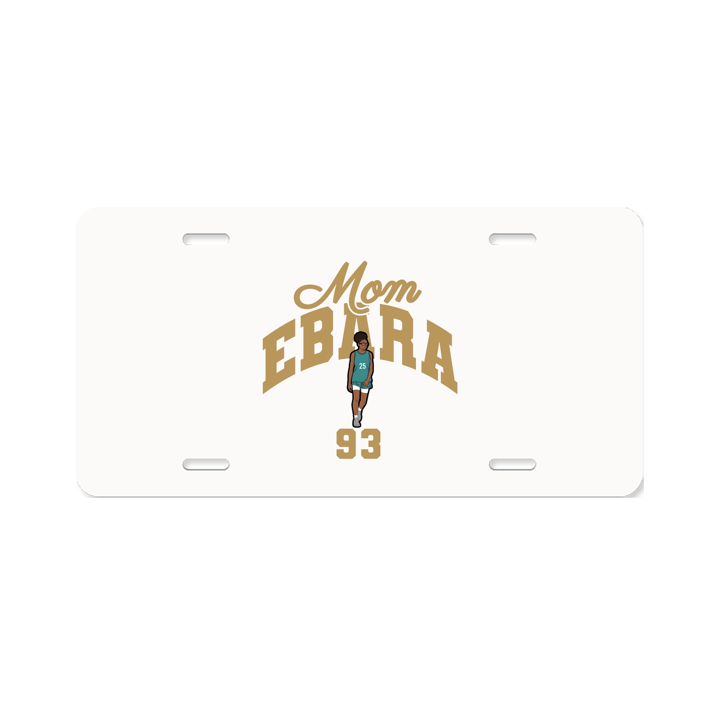 License Plate — Mothers Day Arch in Classic