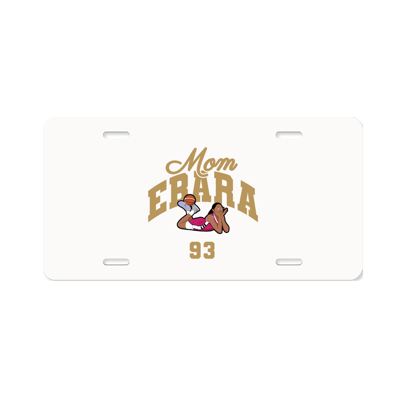 License Plate — Mothers Day Arch in Classic