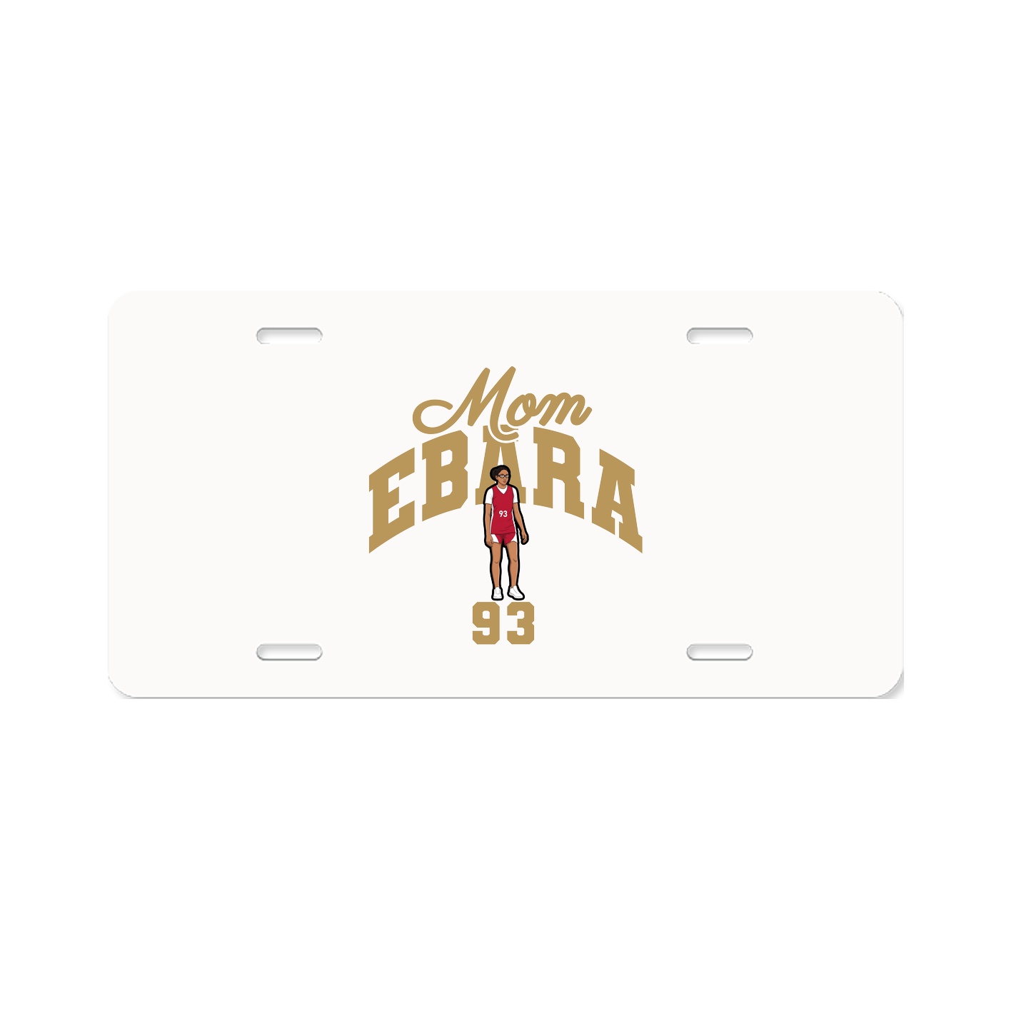 License Plate — Mothers Day Arch in Classic