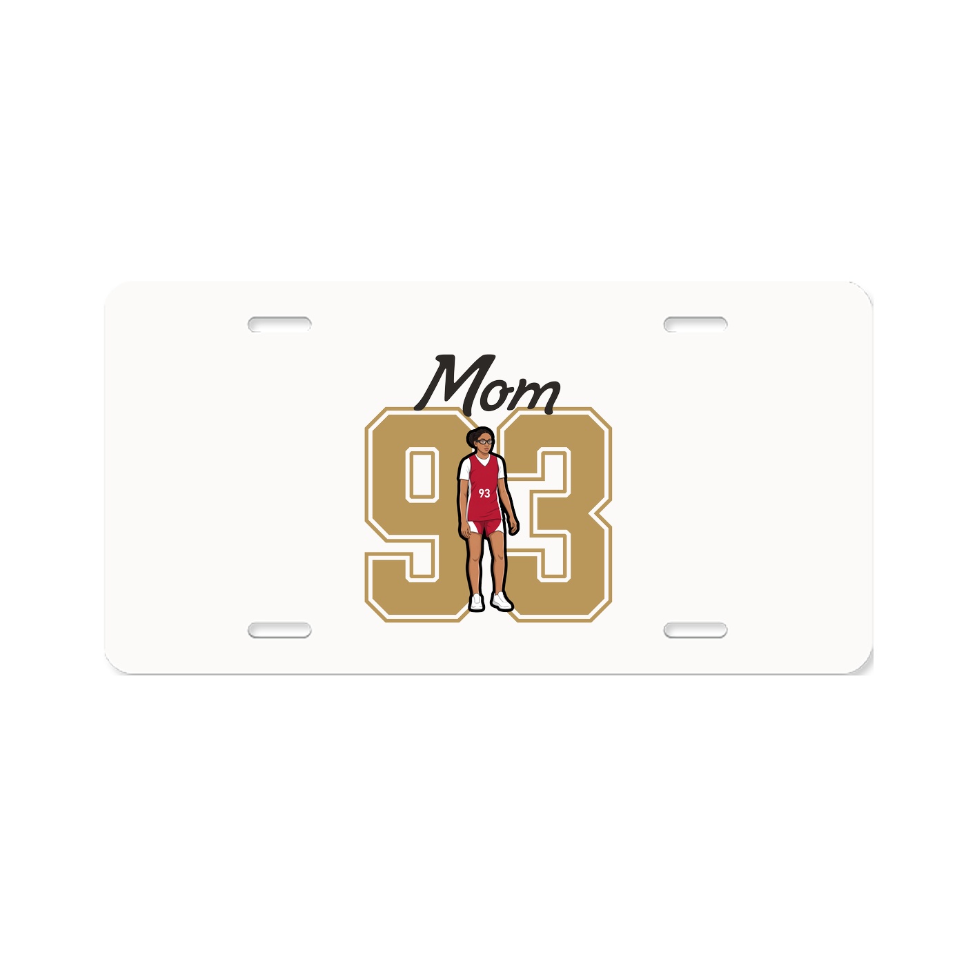 License Plate — Mothers Day Shirsey in Classic