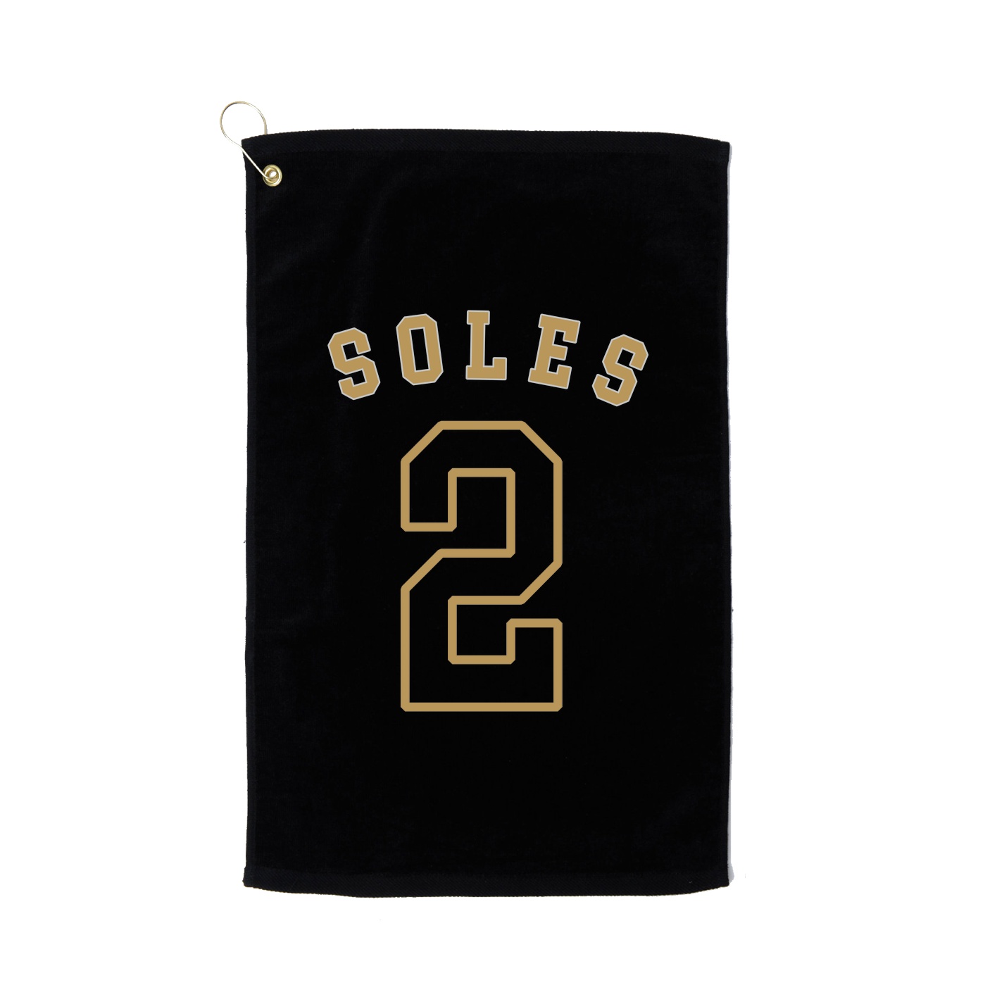 Golf Towel — Shirsey Arch in Black