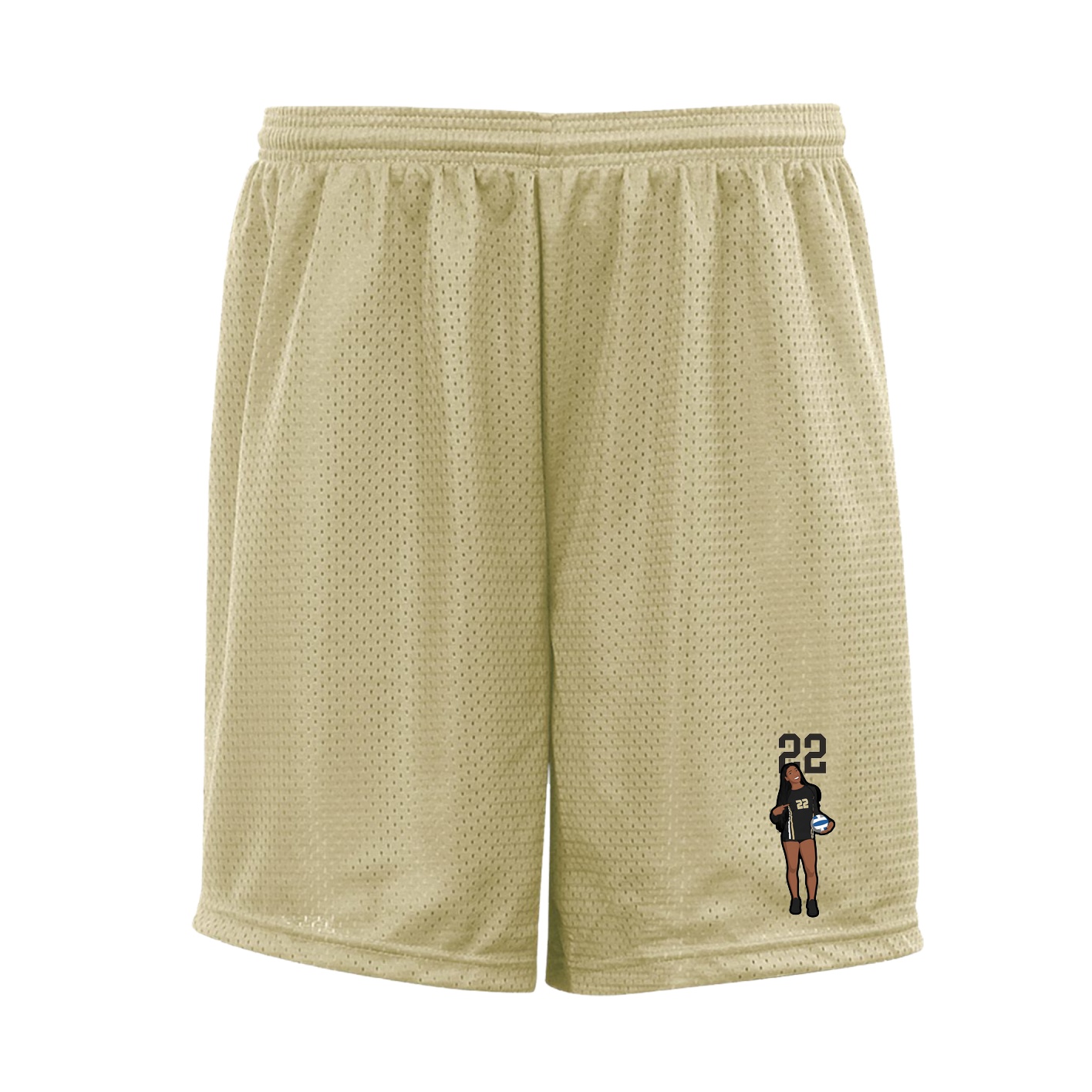 Shorts — Number Top in Vegas Gold