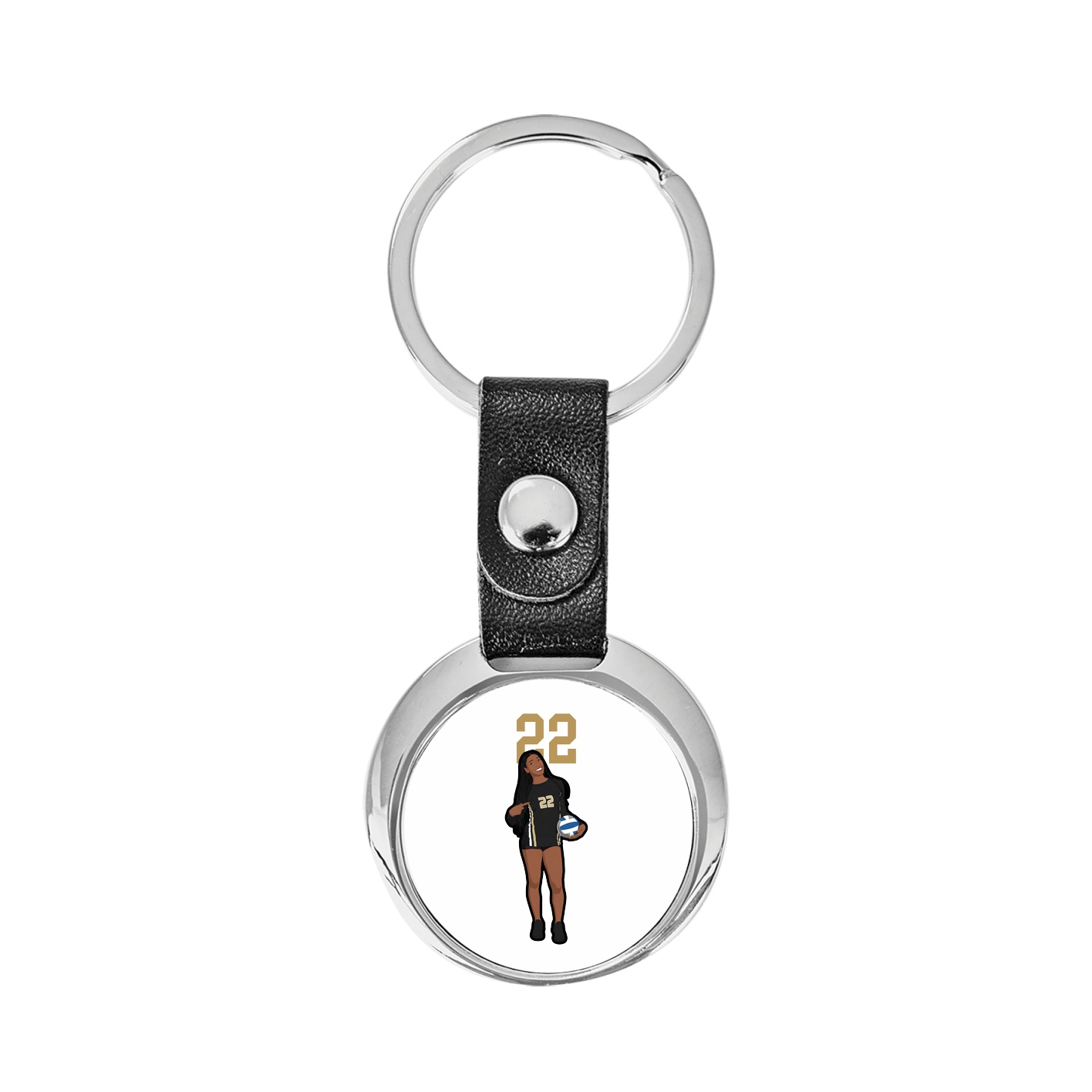 Key Chain — Number Top in Classic