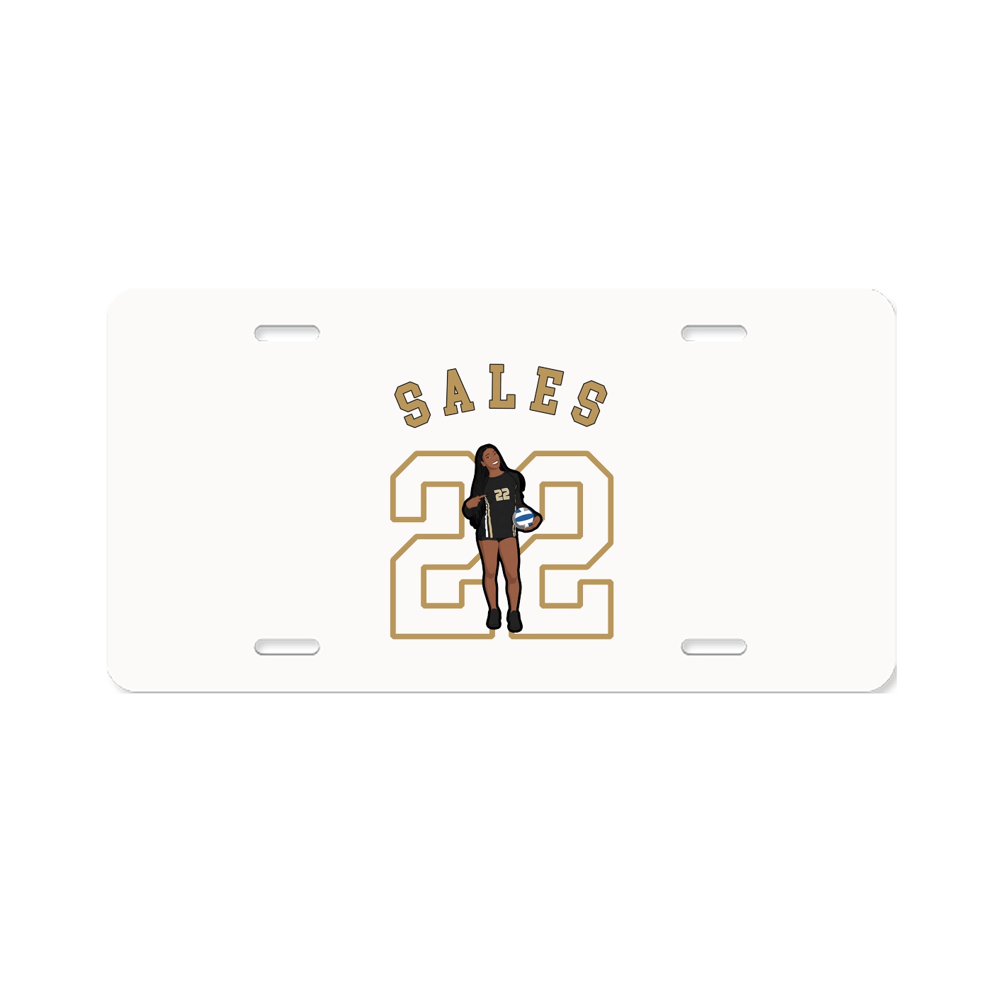 License Plate — Shirsey Arch in Classic