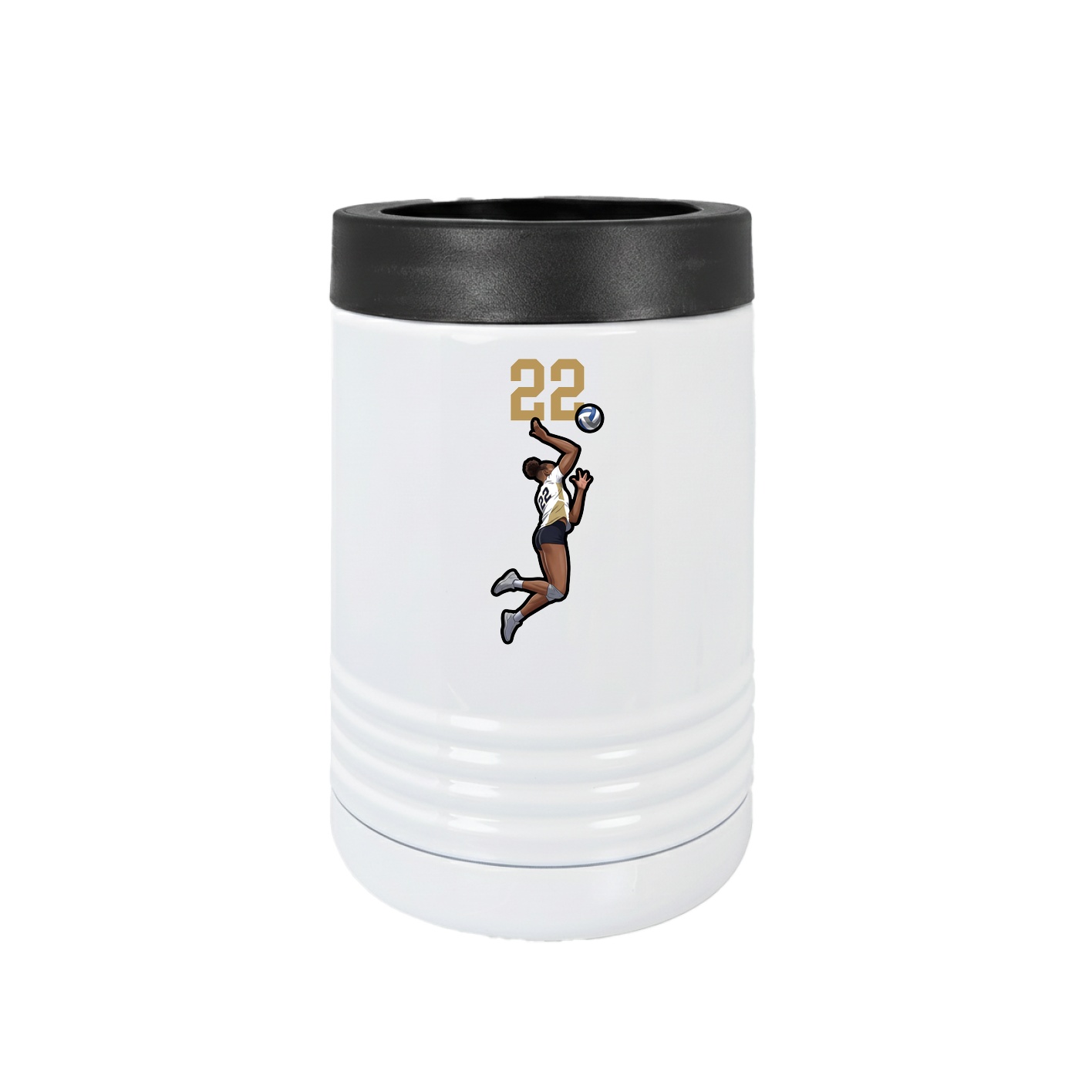 Beverage Holder — Number Top in White