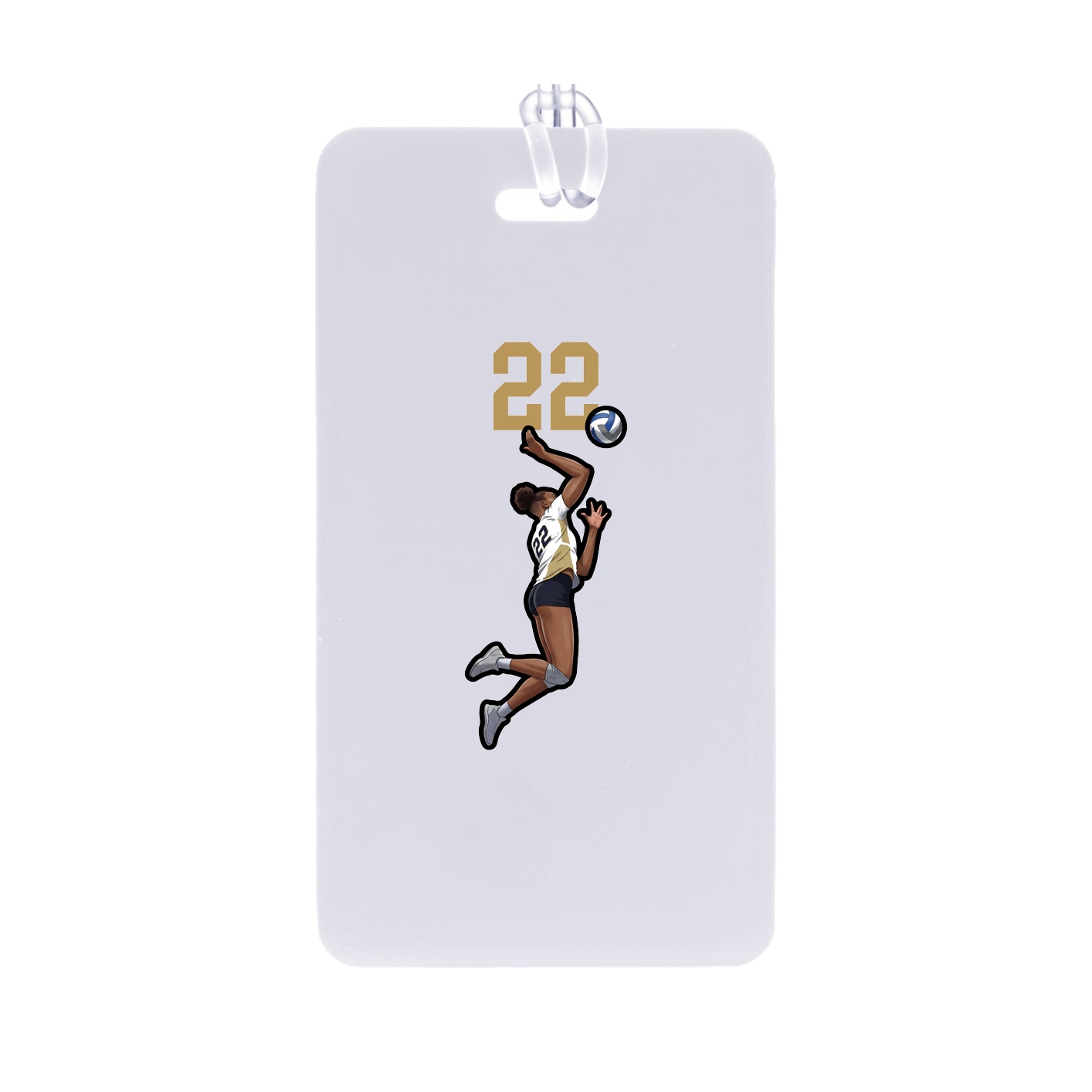 Bag Tag — Number Top in Classic