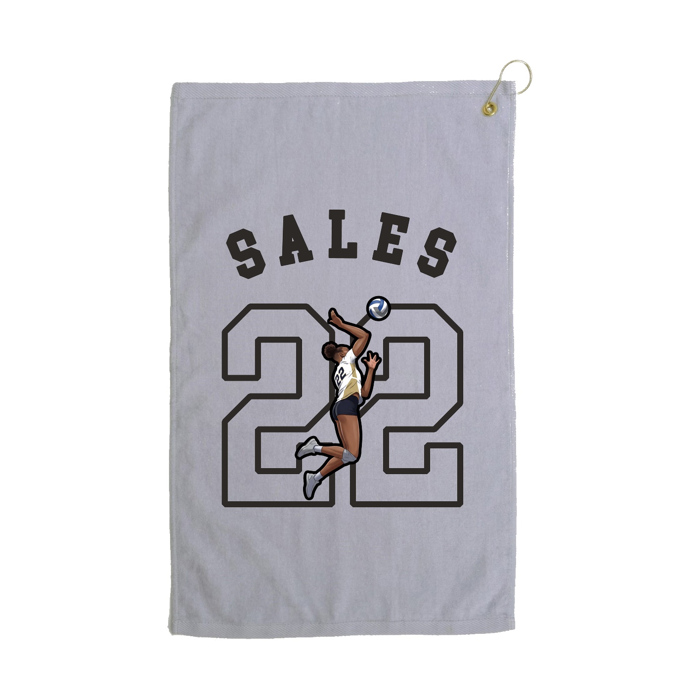 Terry Velour Golf Towel