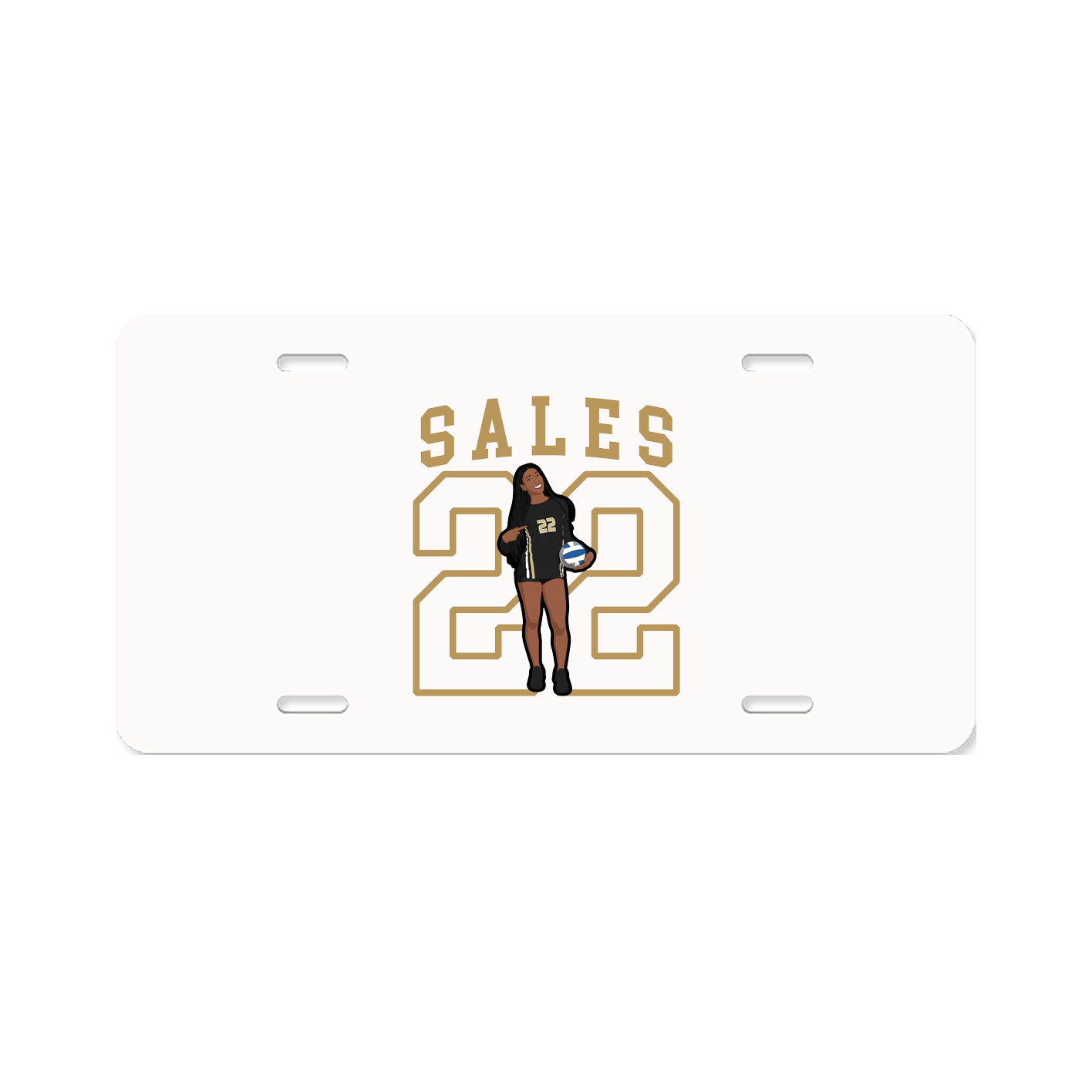 License Plate — Shirsey in Classic
