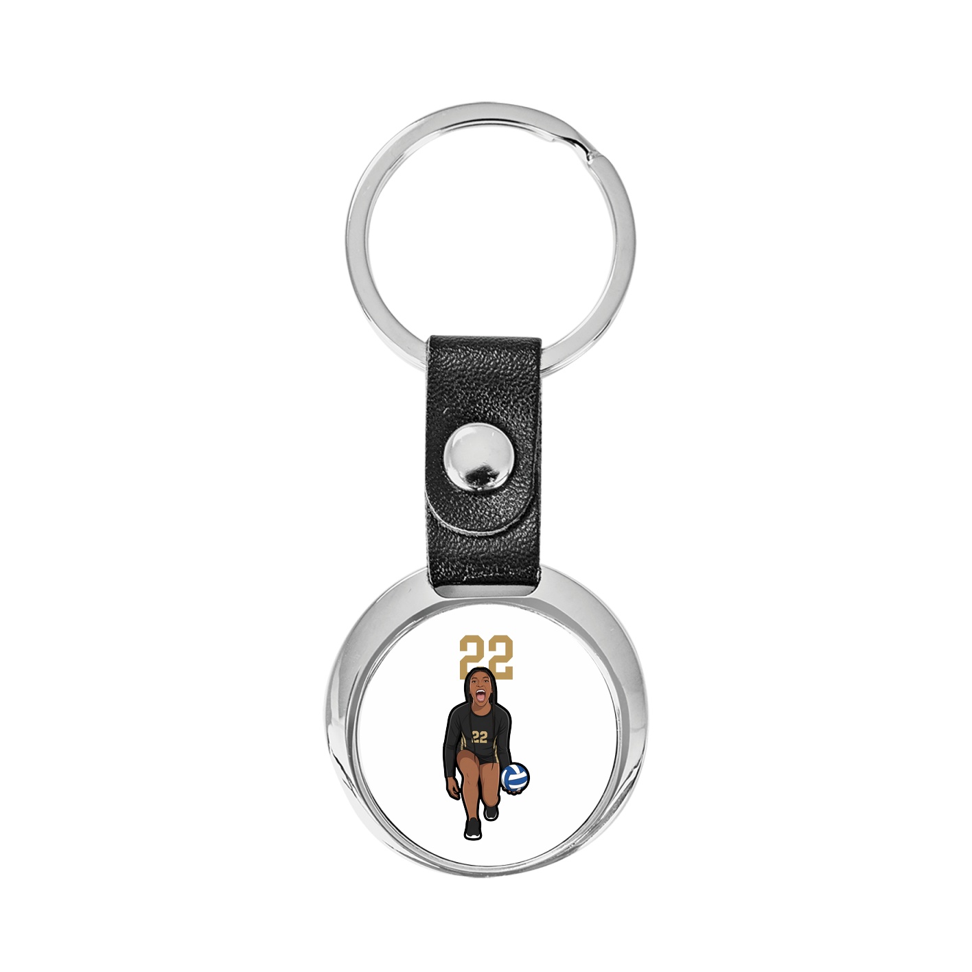 Key Chain — Number Top in Classic