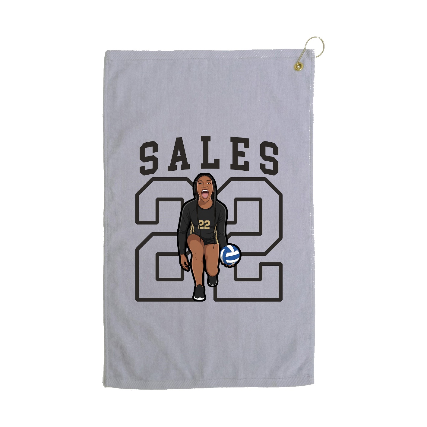 Golf Towel — Shirsey in Grey