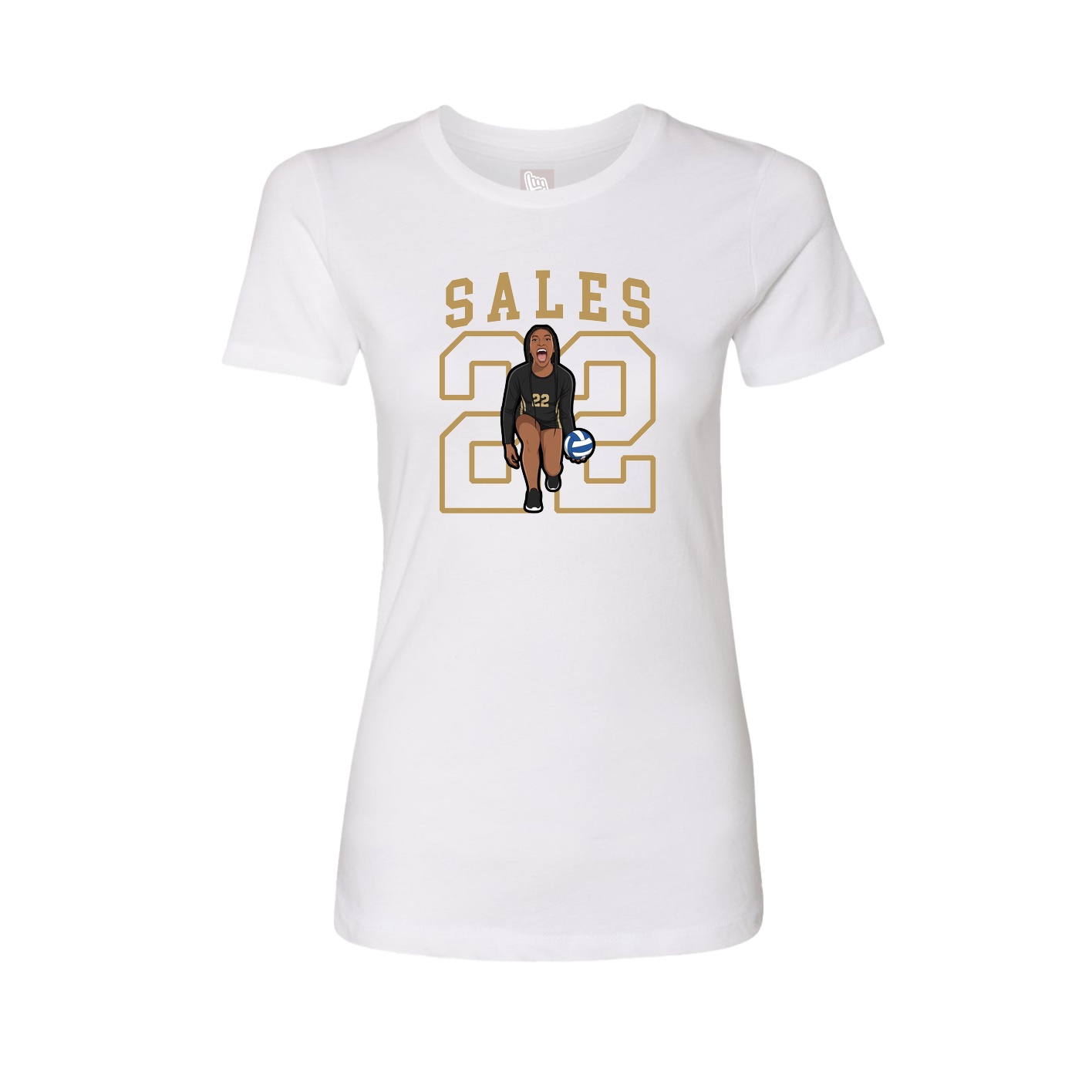 Fitted Women's Tee — Shirsey in White