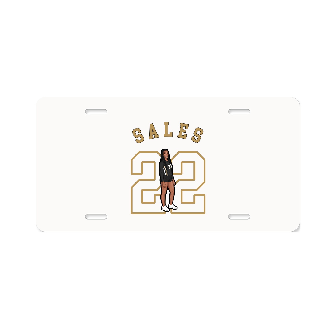License Plate — Shirsey Arch in Classic