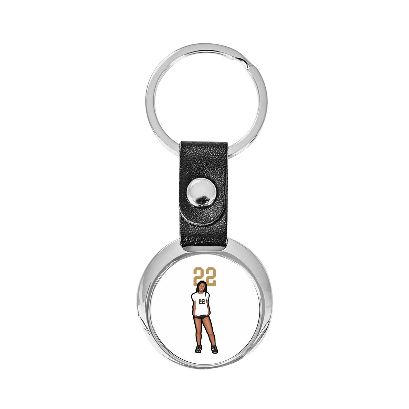 Key Chain — Number Top in Classic
