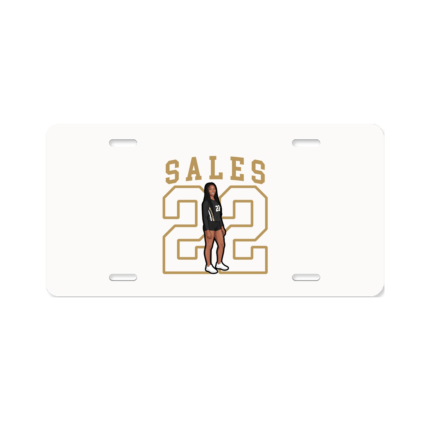 License Plate — Shirsey in Classic