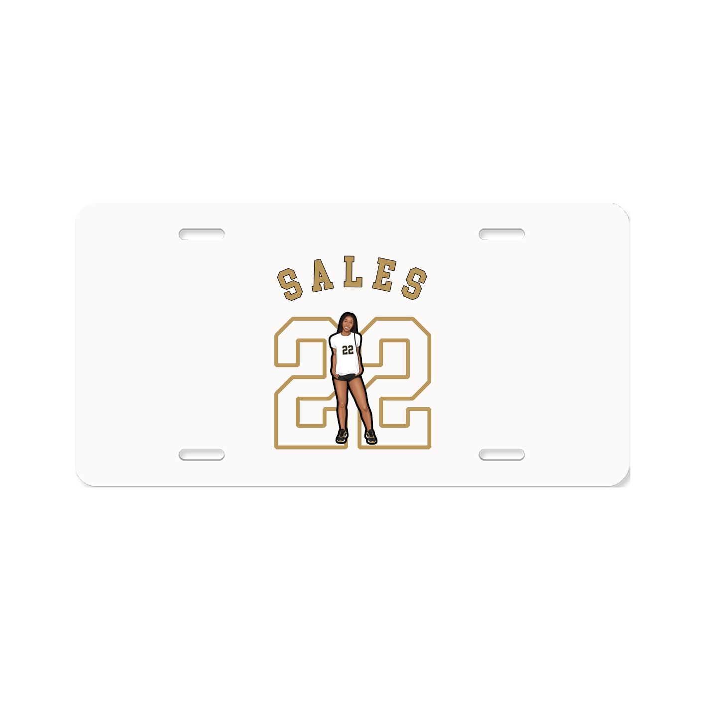 License Plate — Shirsey Arch in Classic