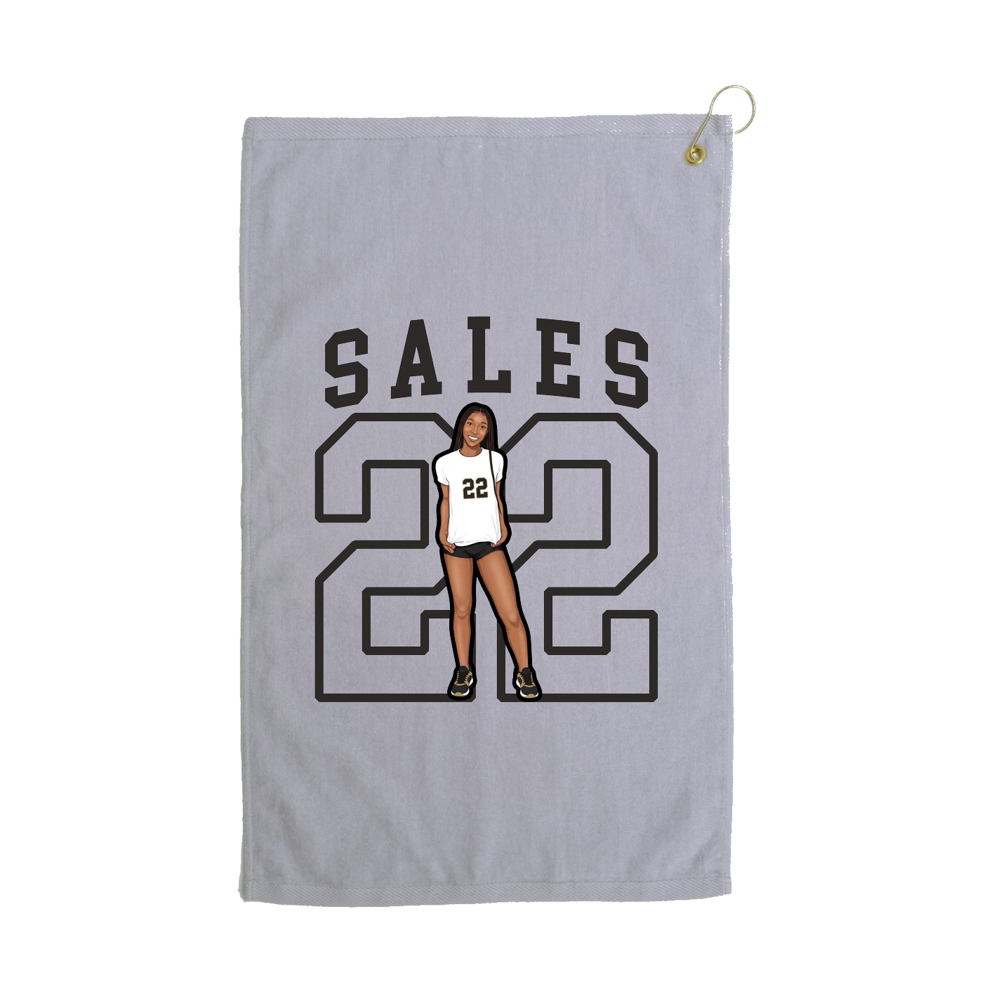 Golf Towel — Shirsey in Grey