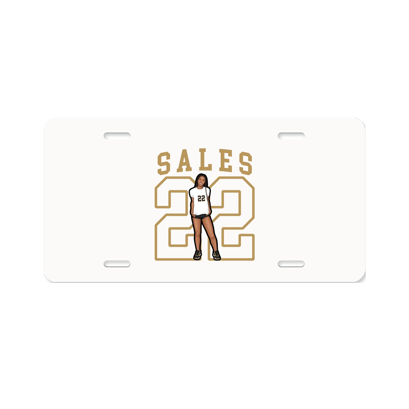 License Plate — Shirsey in Classic