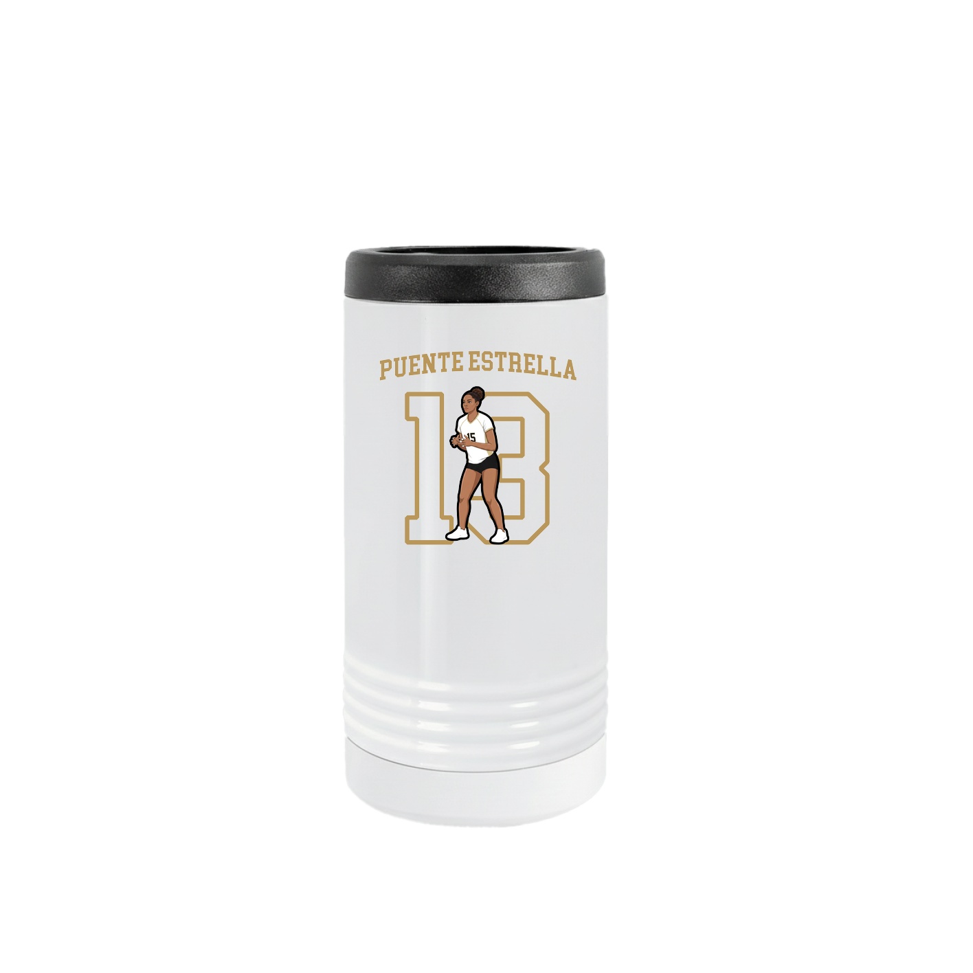 Slim Beverage Holder — Shirsey in White