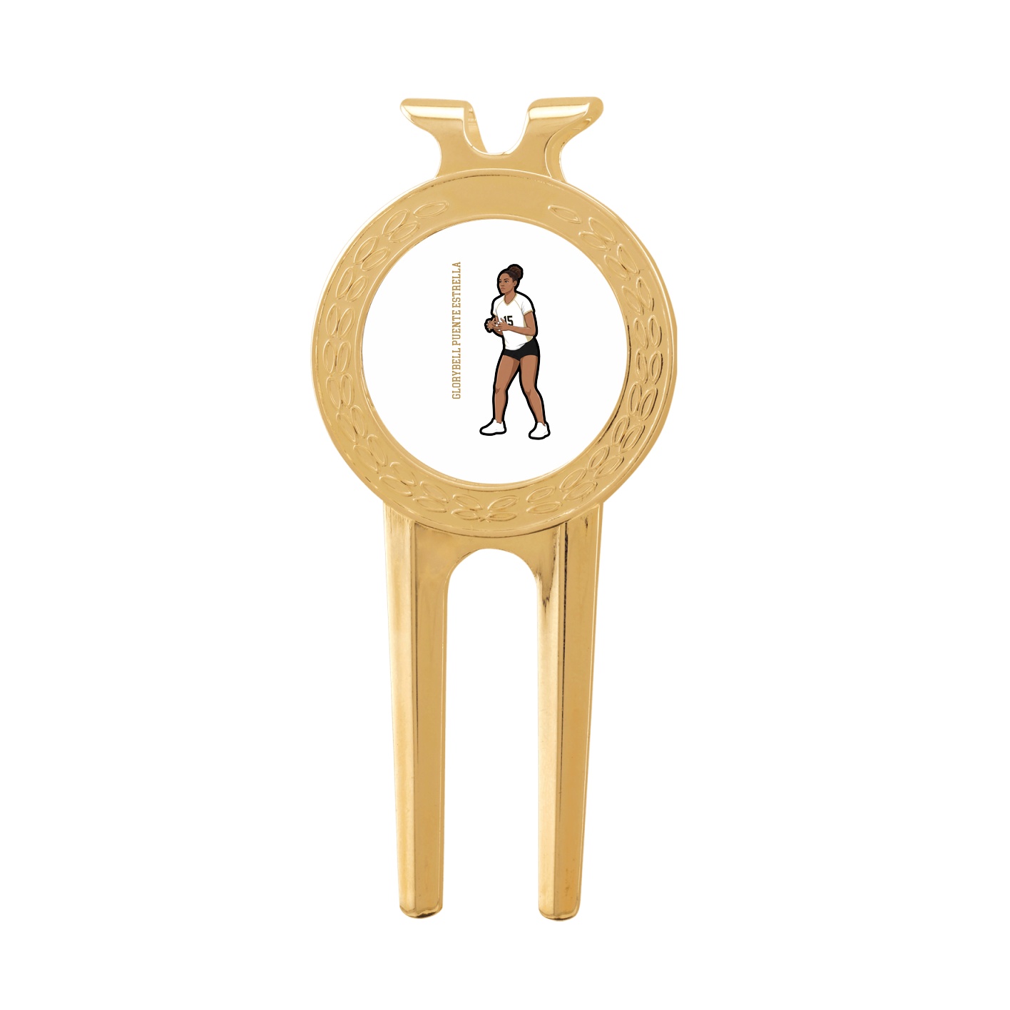 Divot Tool with Ball Marker — Name Vertical in Classic