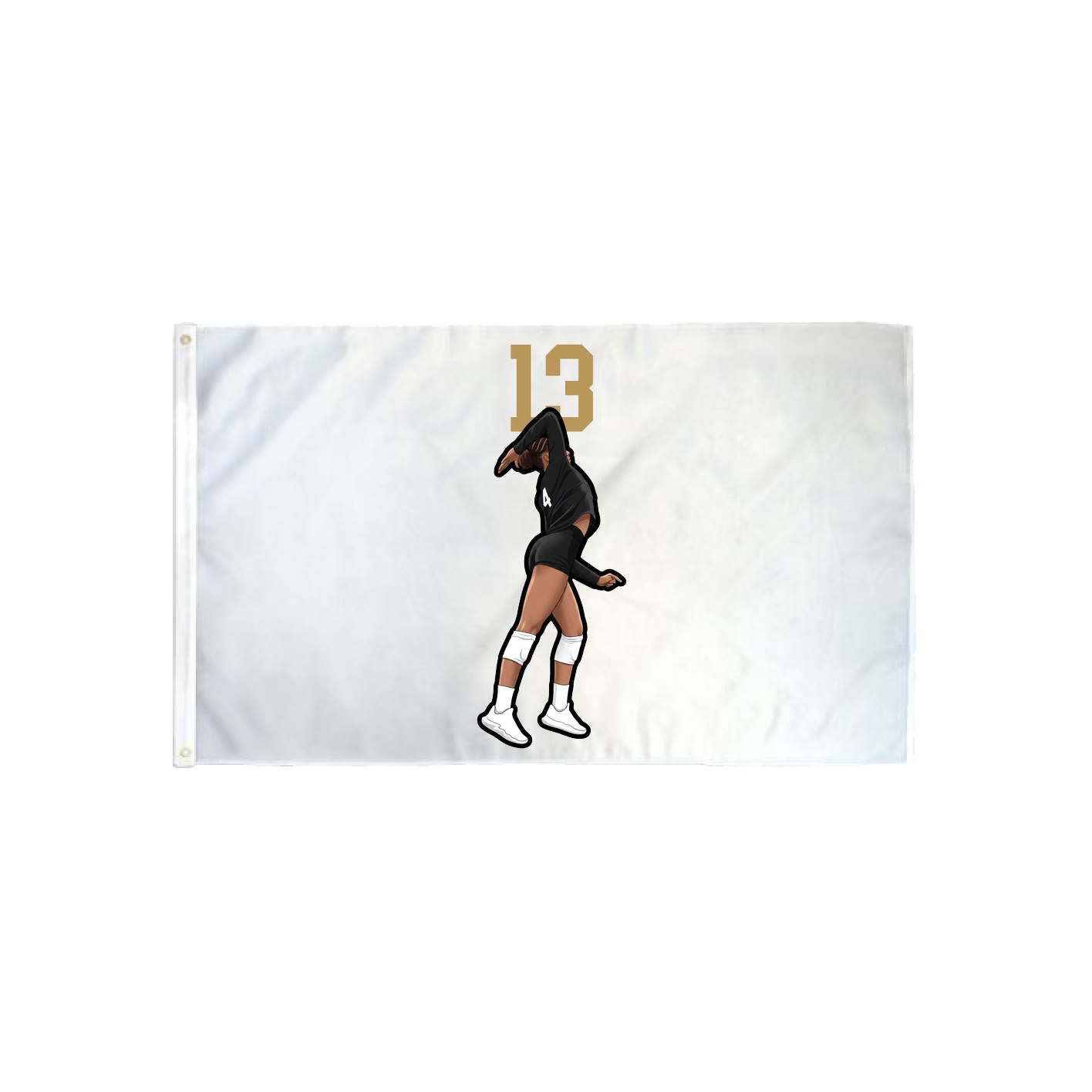 3x5 Flag — Number Top in Classic