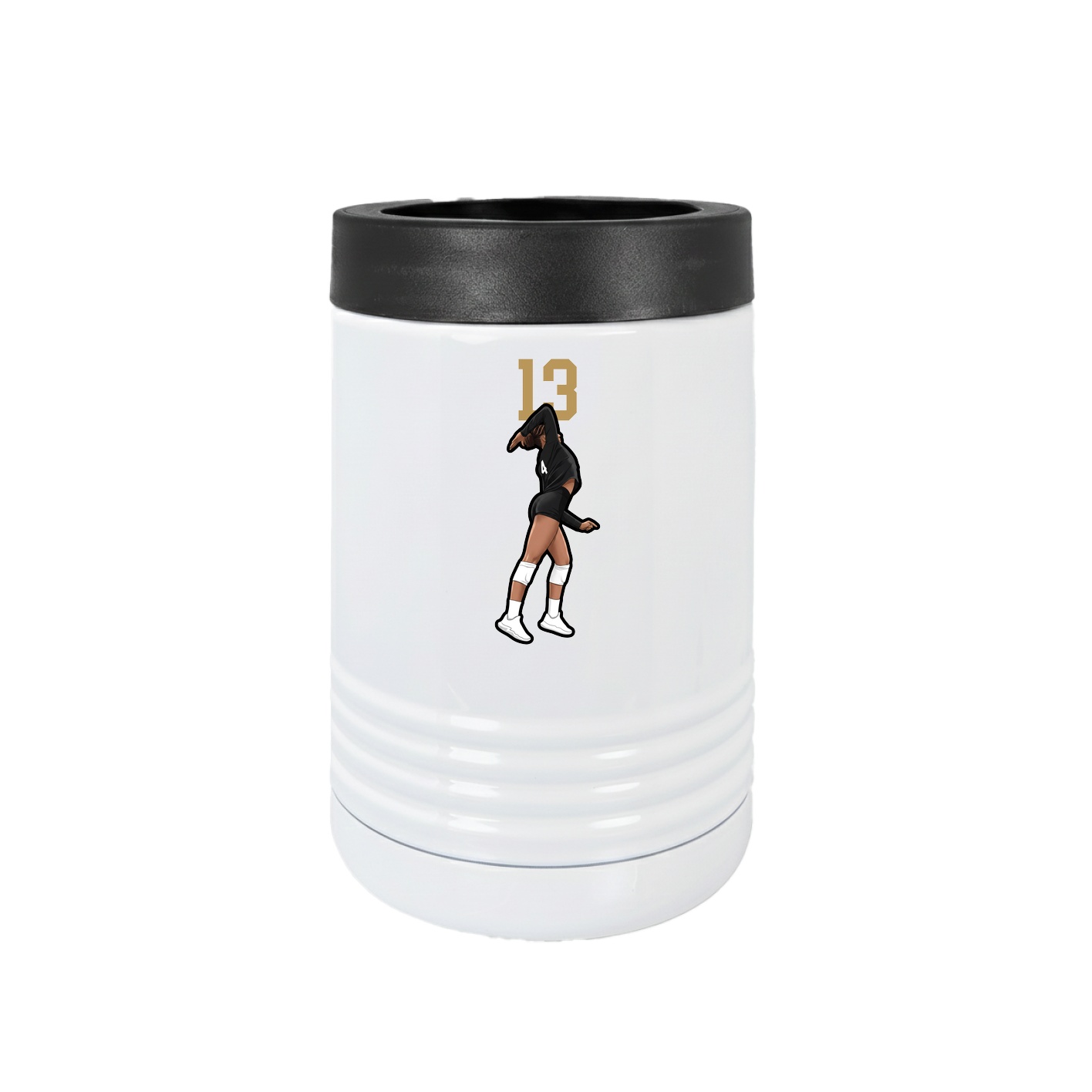 Beverage Holder — Number Top in White