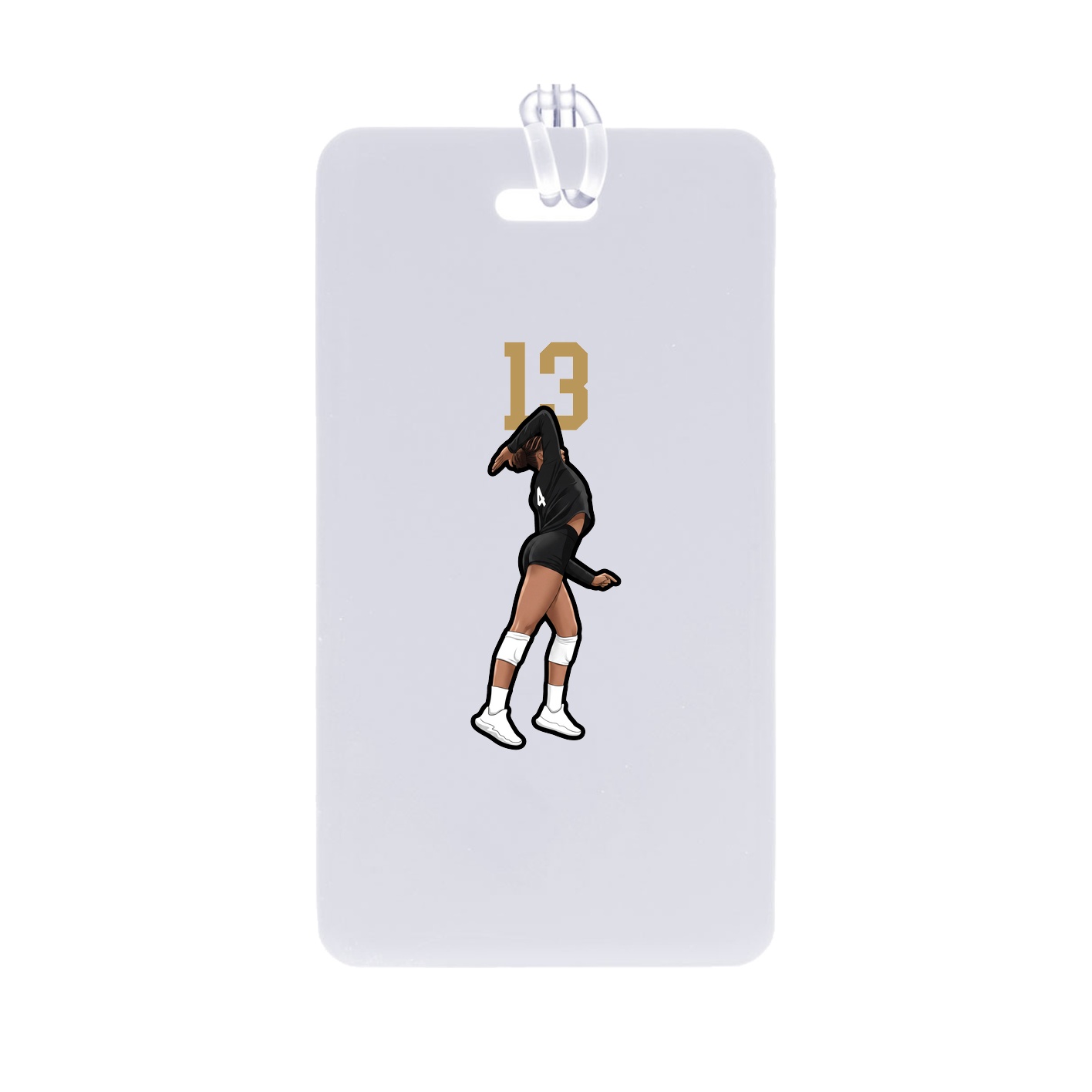 Bag Tag — Number Top in Classic