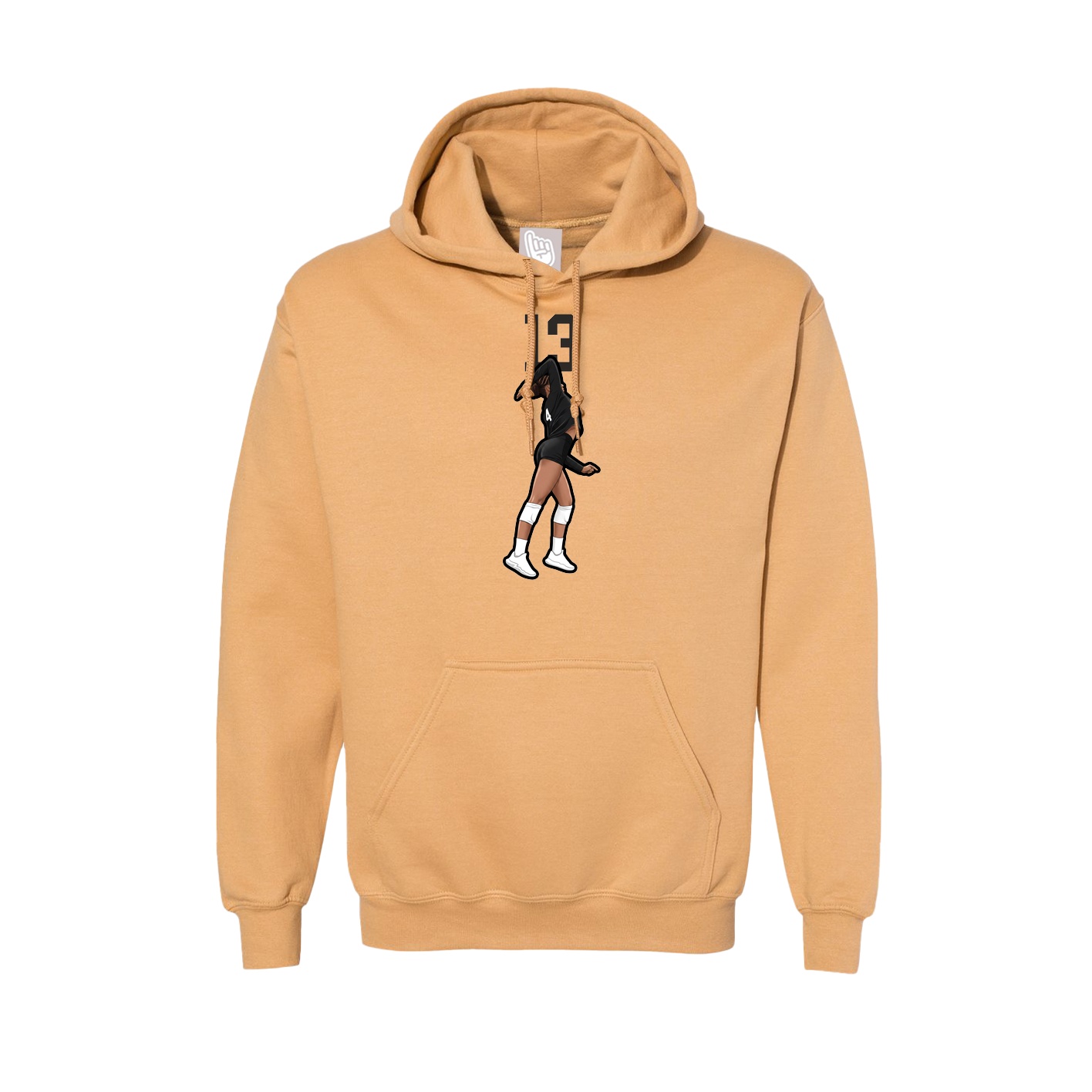 Hoodie — Number Top in Vegas Gold