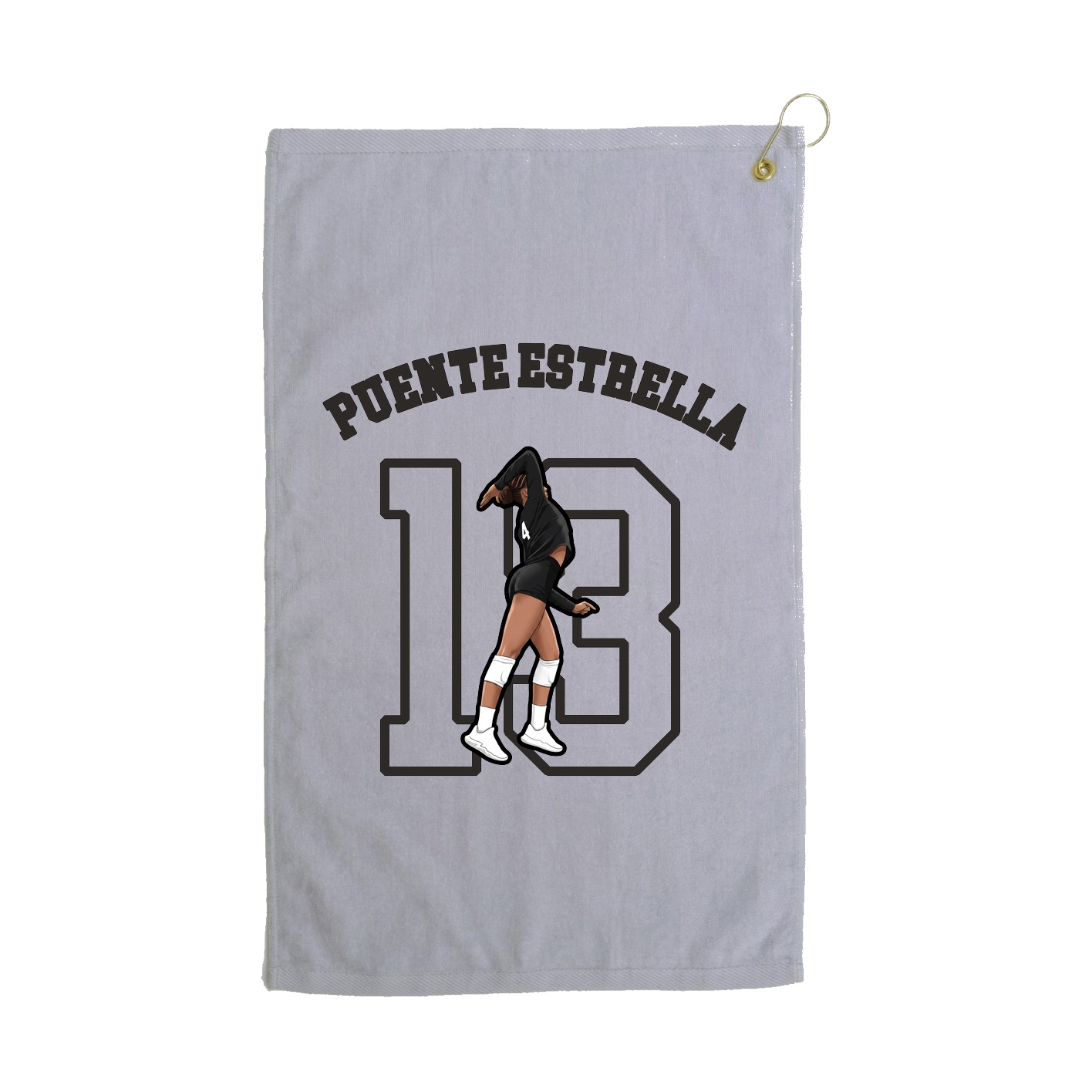 Golf Towel — Shirsey Arch in Grey