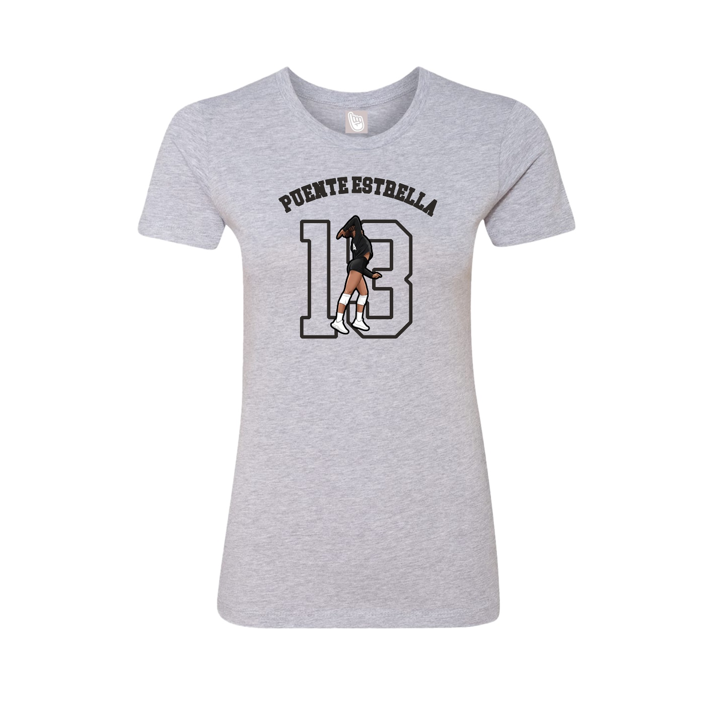 Womens Tee — Shirsey Arch in Grey