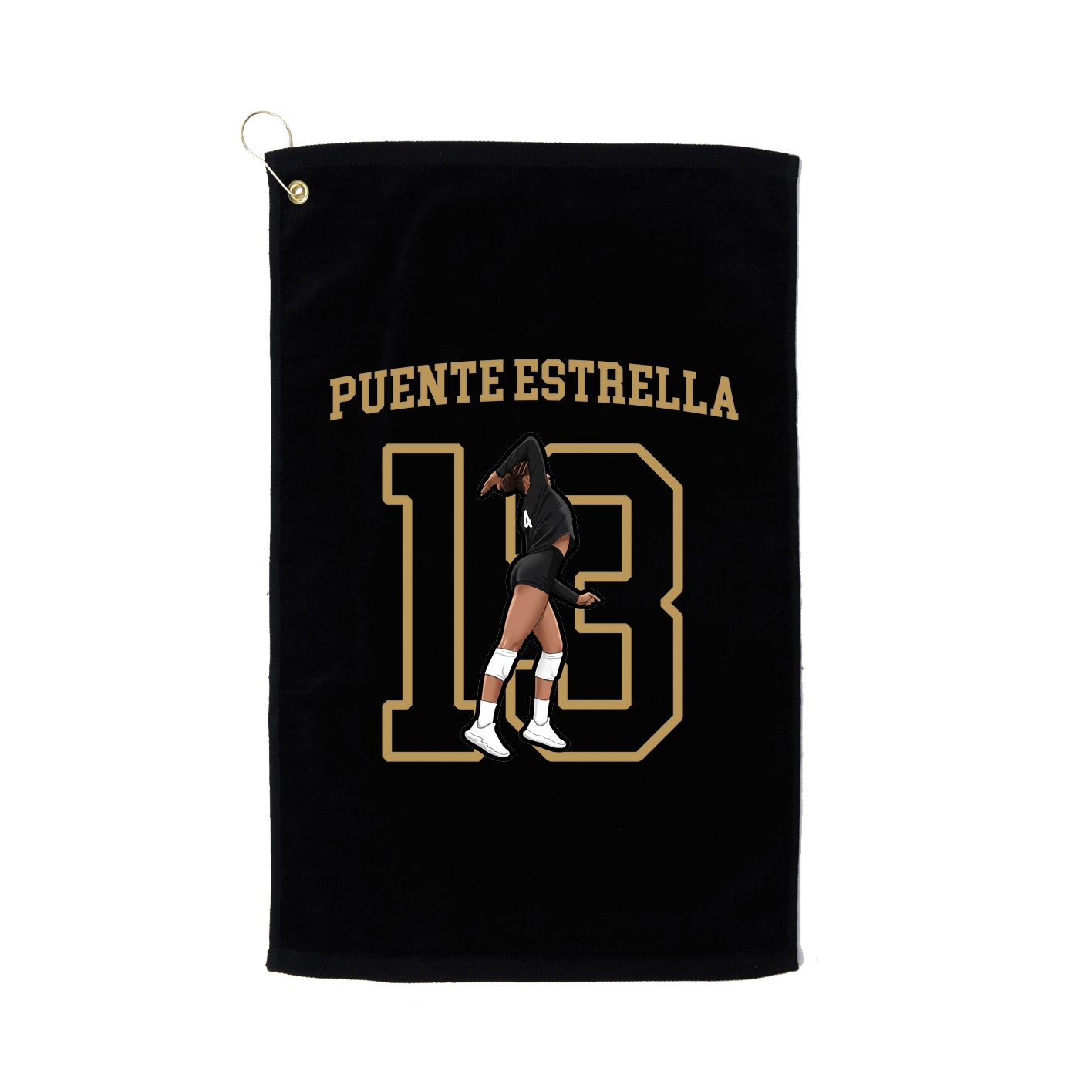 Golf Towel — Shirsey in Black