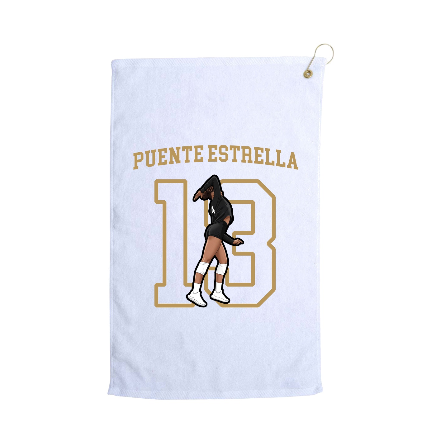 Golf Towel — Shirsey in White