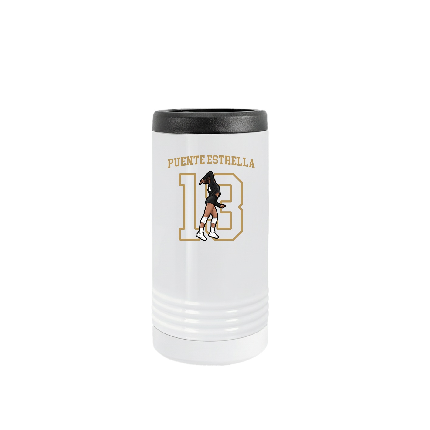 Slim Beverage Holder — Shirsey in White