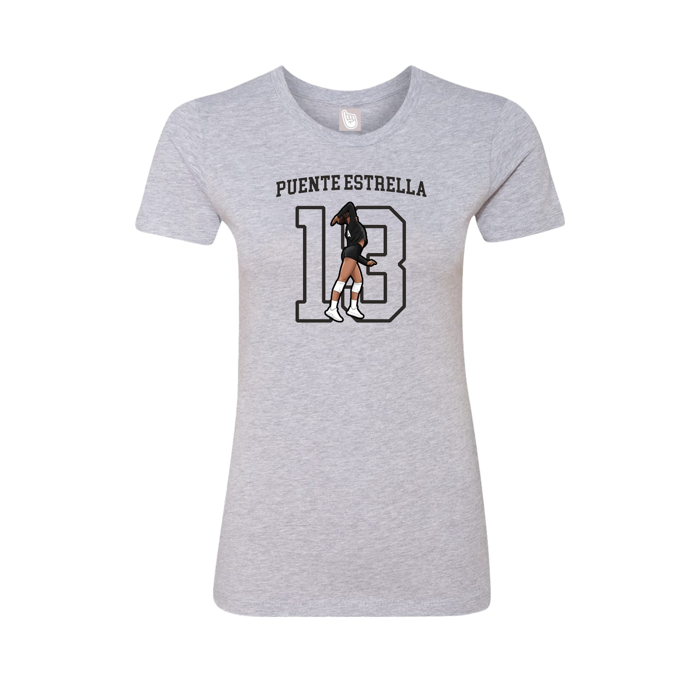 Womens Tee — Shirsey in Grey