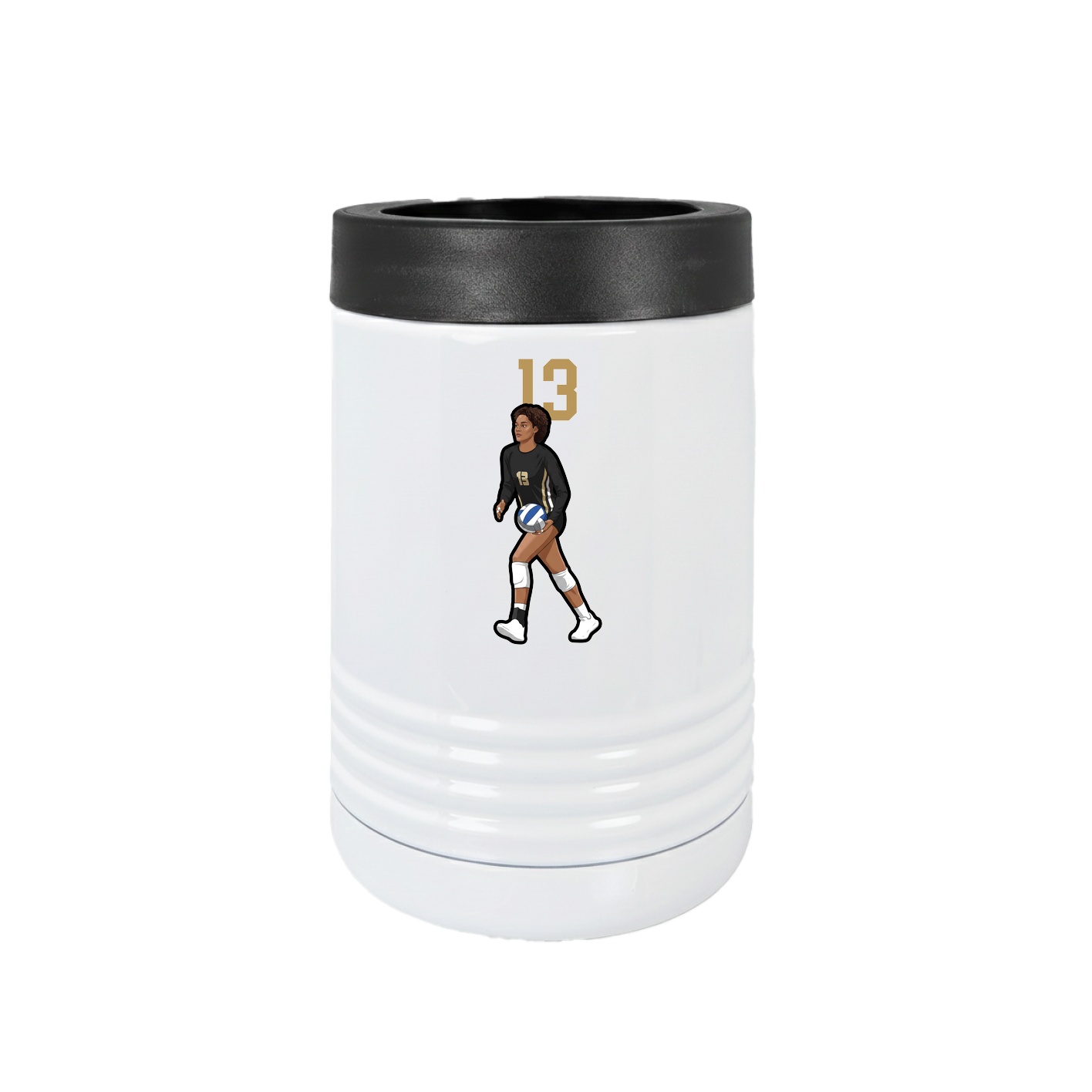 Beverage Holder — Number Top in White
