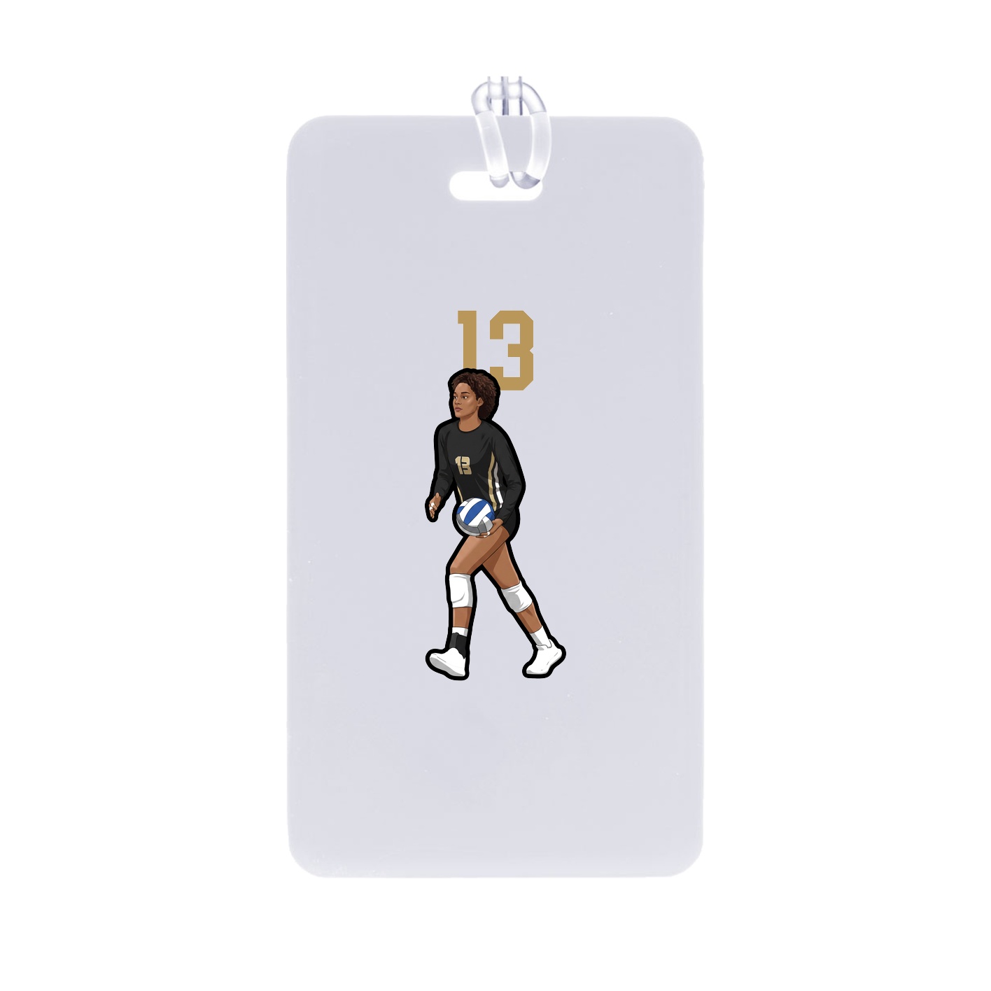 Bag Tag — Number Top in Classic