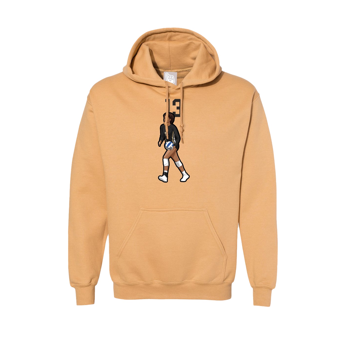 Hoodie — Number Top in Vegas Gold