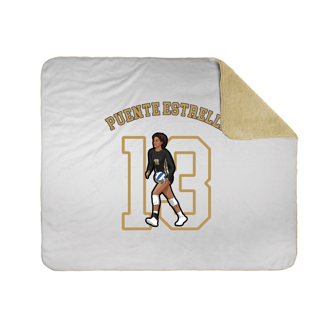 Throw Blanket — Shirsey Arch in White